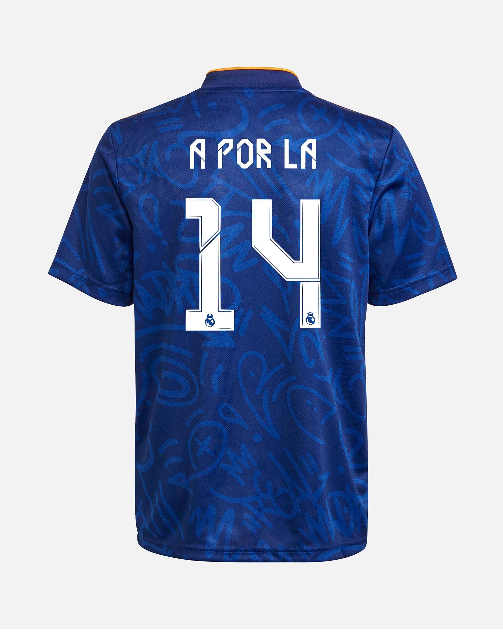 Camiseta 2ª Real Madrid 2021/2022 A POR LA 14 - Fútbol Factory