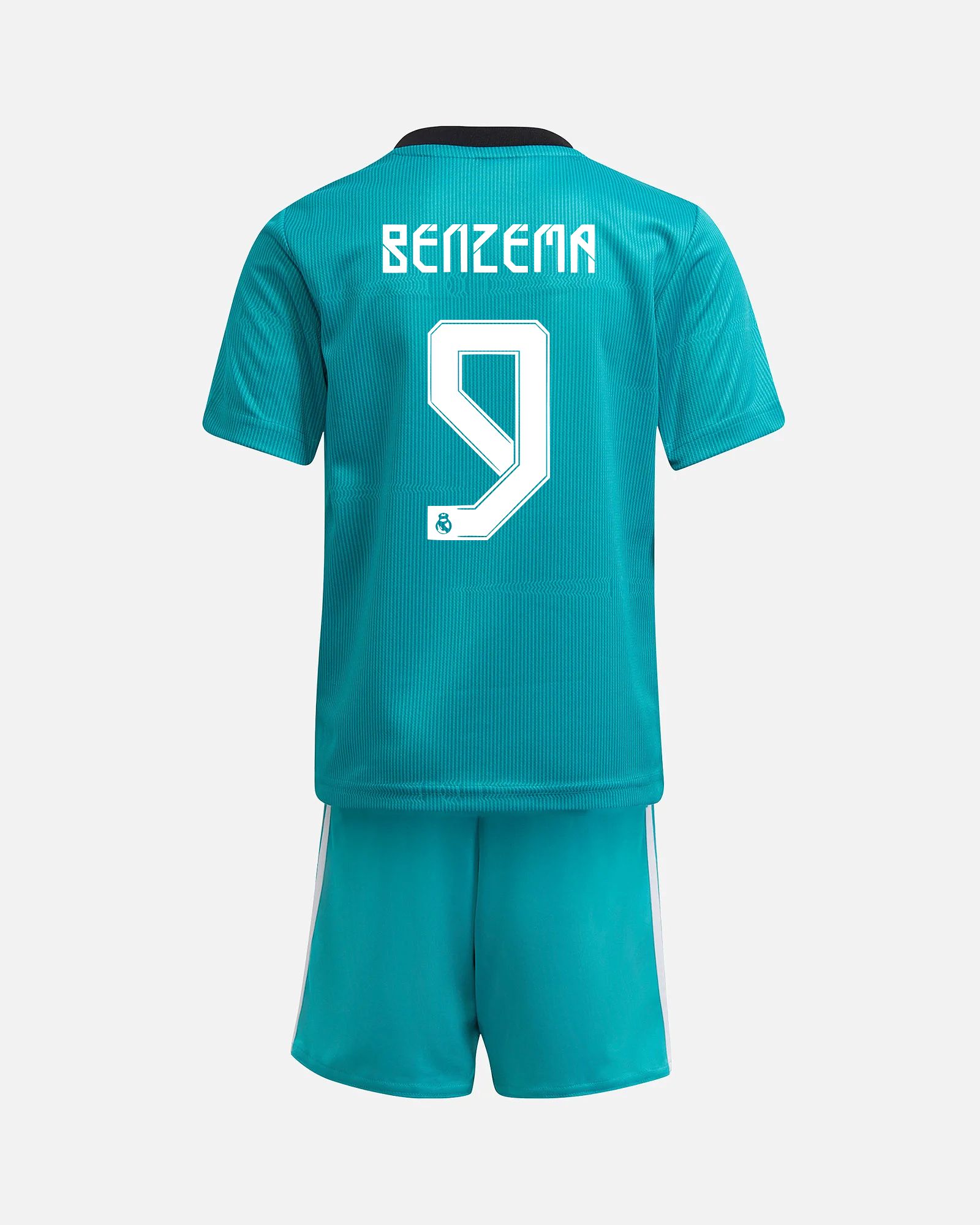 Miniconjunto 3ª Real Madrid 2021/2022 Benzema - Fútbol Factory