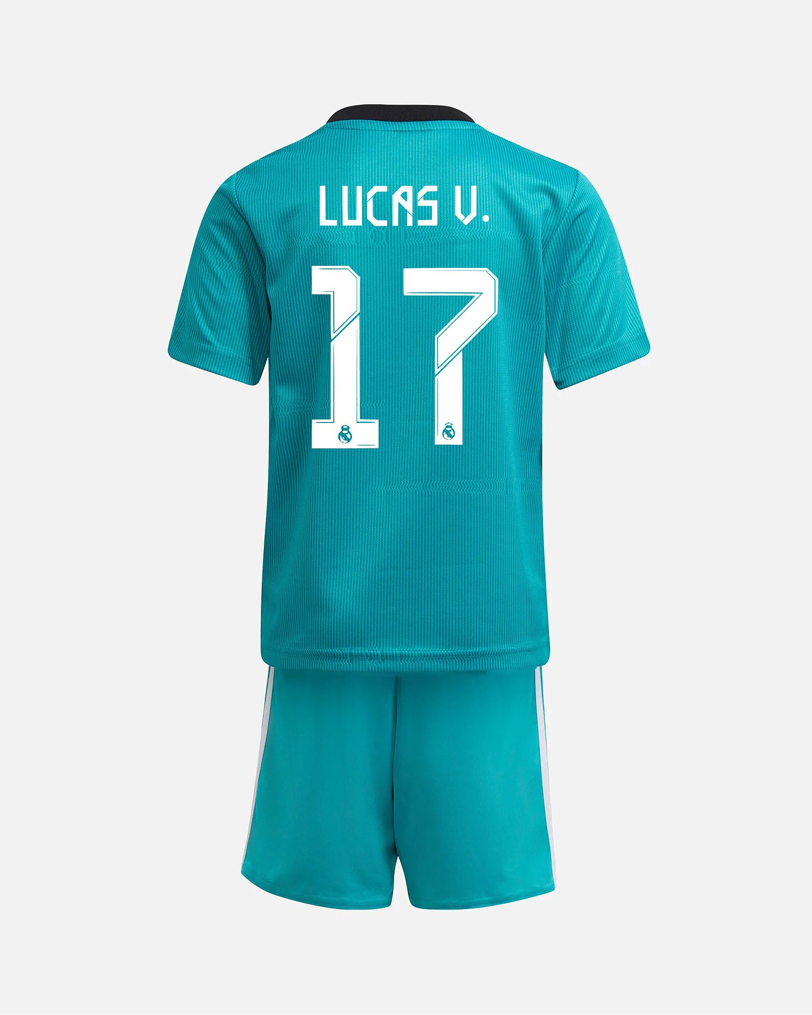 Miniconjunto 3ª Real Madrid 2021/2022 Lucas V. - Fútbol Factory