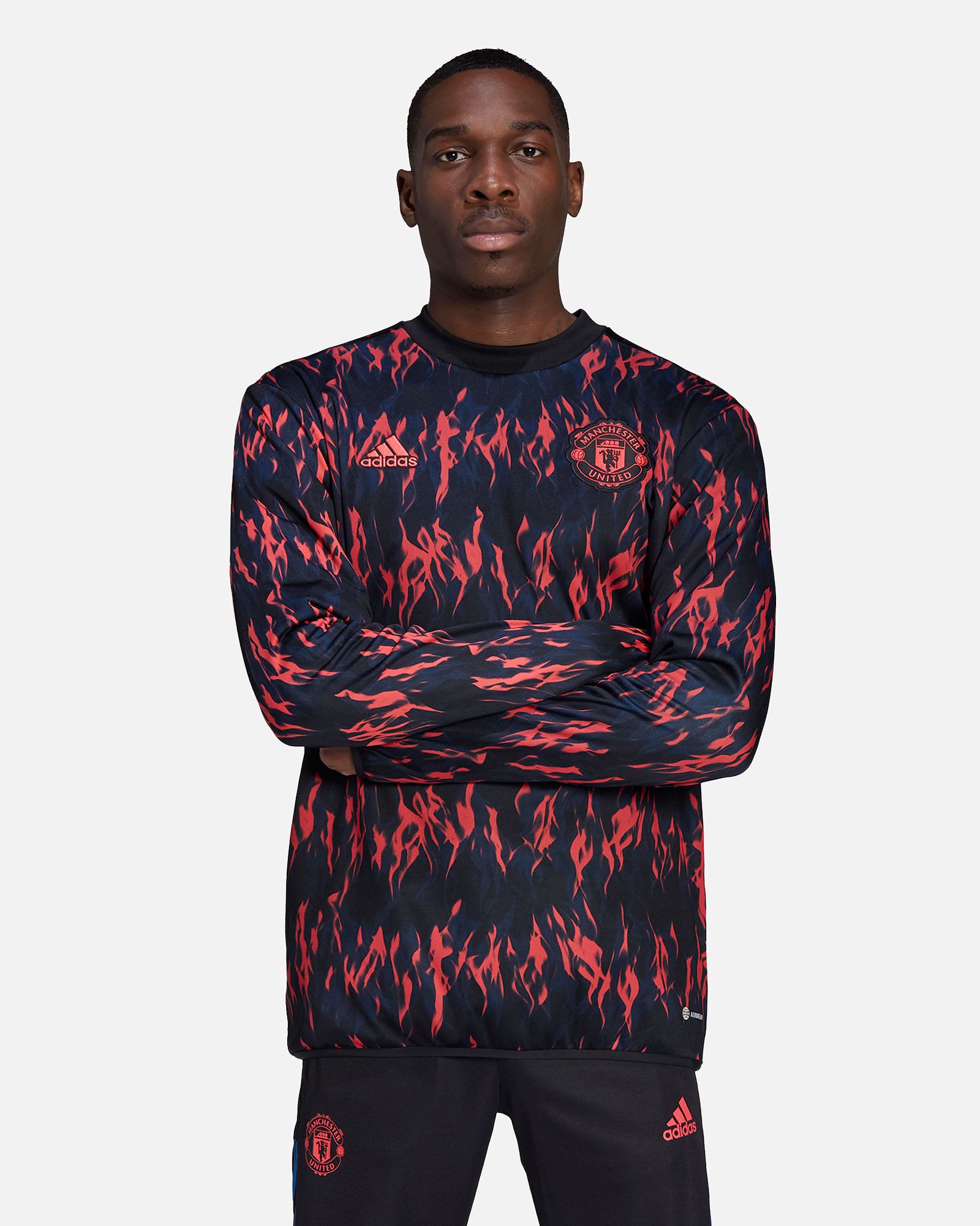 Sudadera Manchester United 2021/2022 Prematch - Fútbol Factory