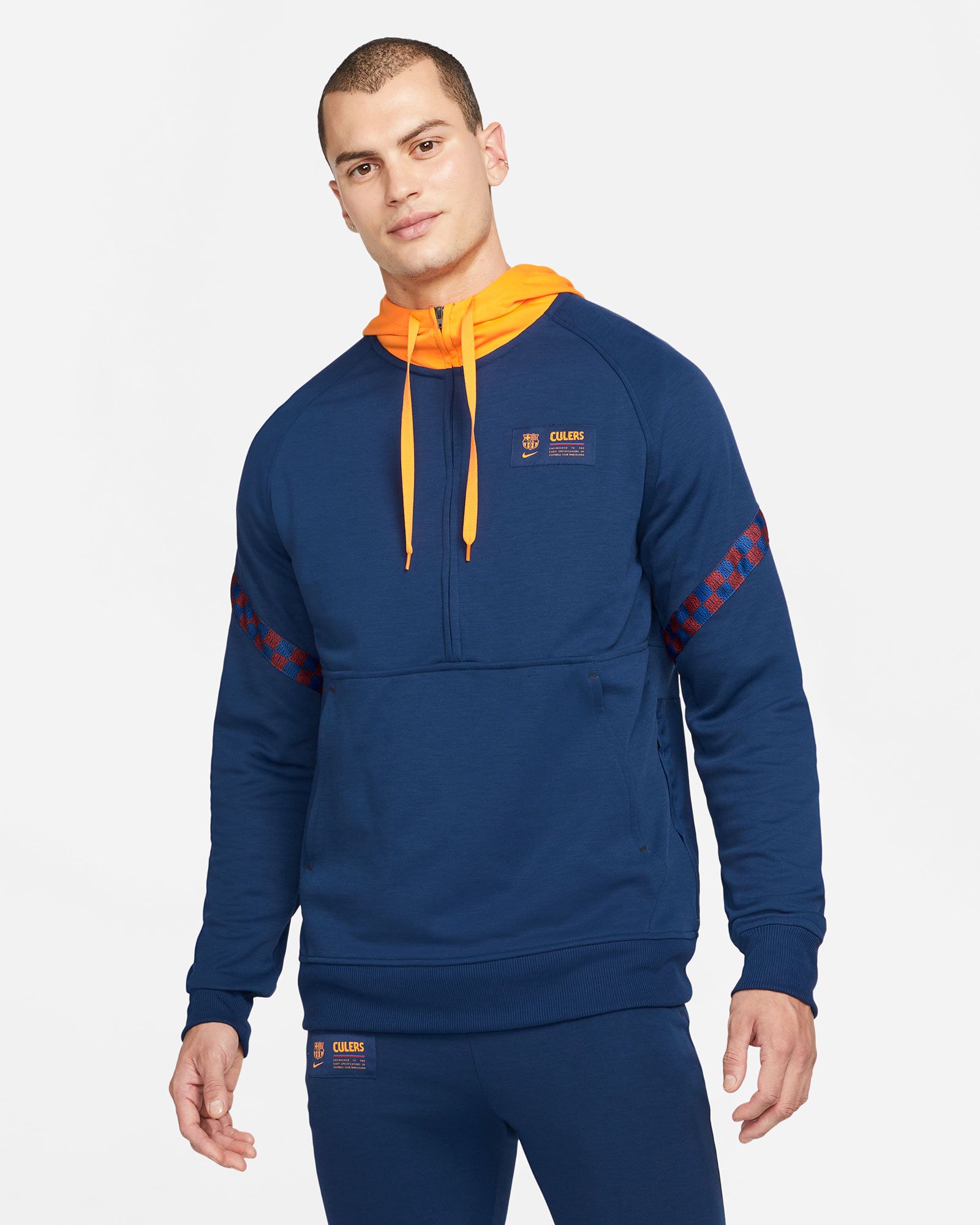 Sudadera FC Barcelona 2021/2022 HD Travel - Fútbol Factory