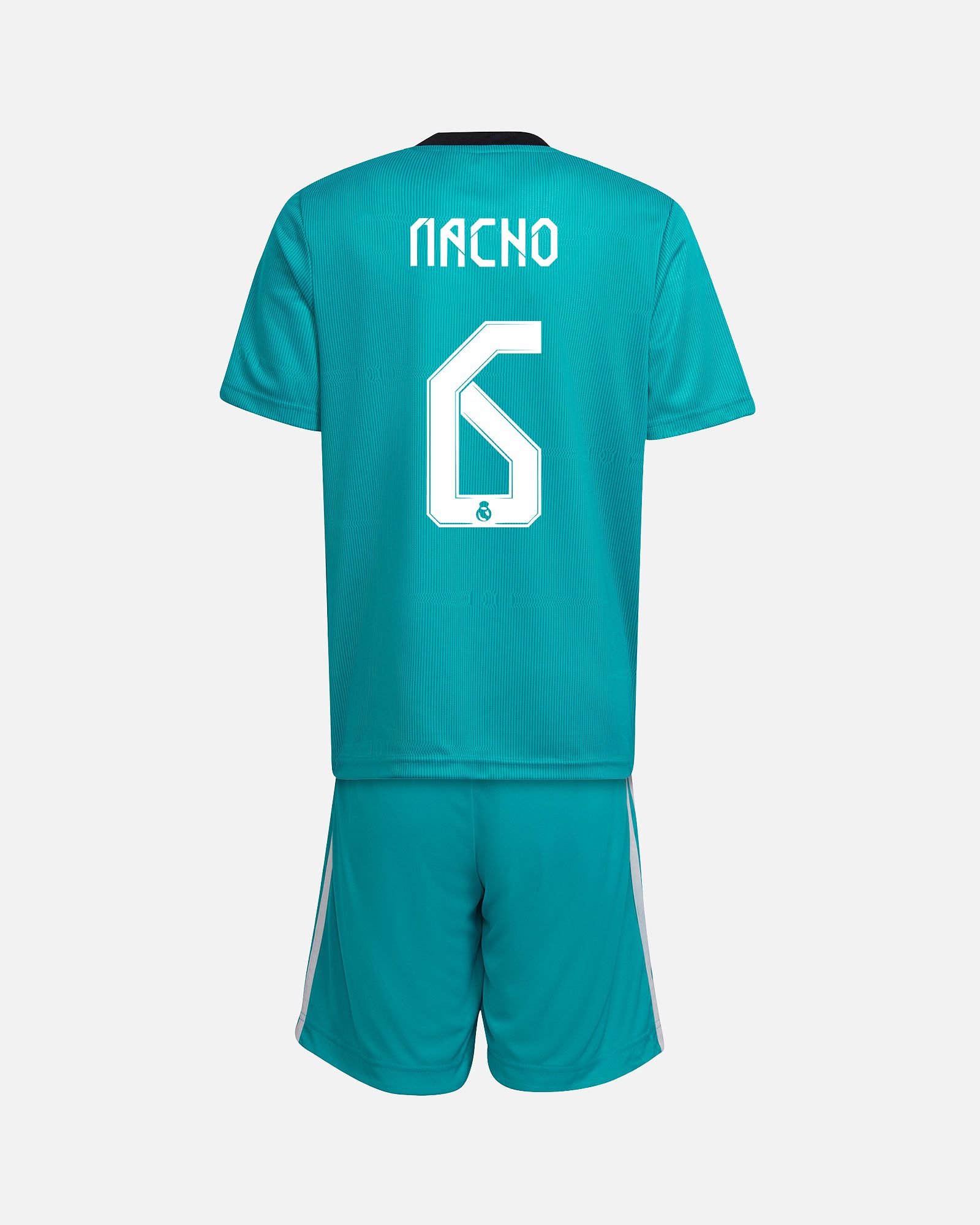 Conjunto 3ª Real Madrid 2021/2022 Nacho - Fútbol Factory