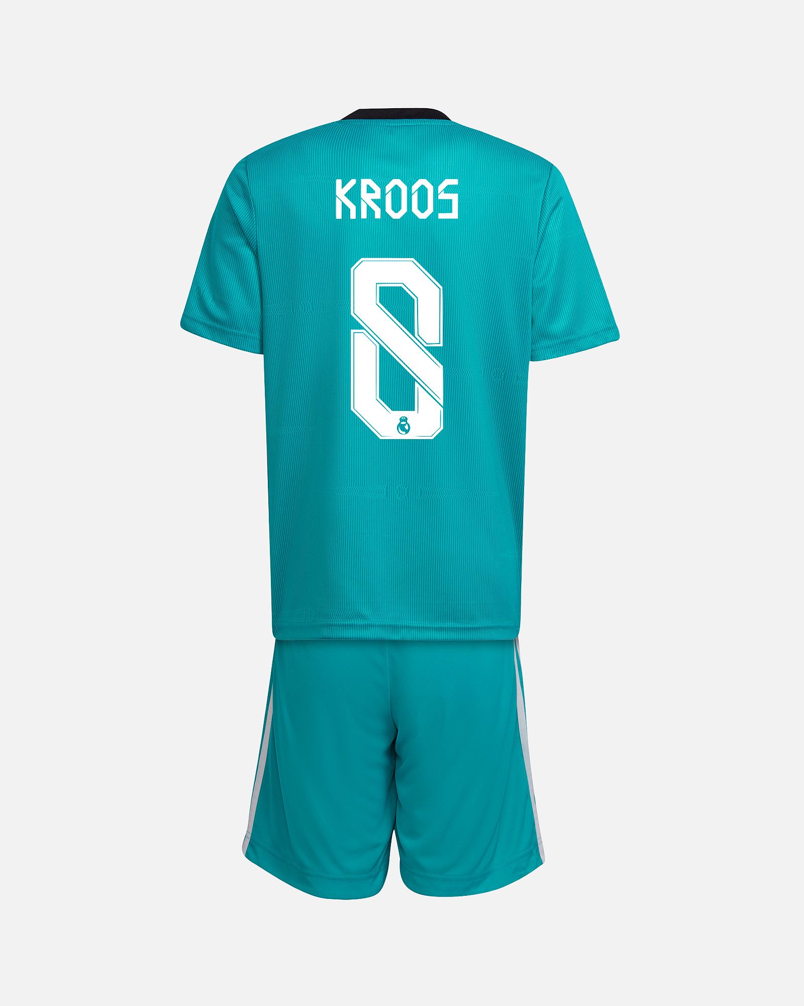 Conjunto 3ª Real Madrid 2021/2022 Kroos - Fútbol Factory