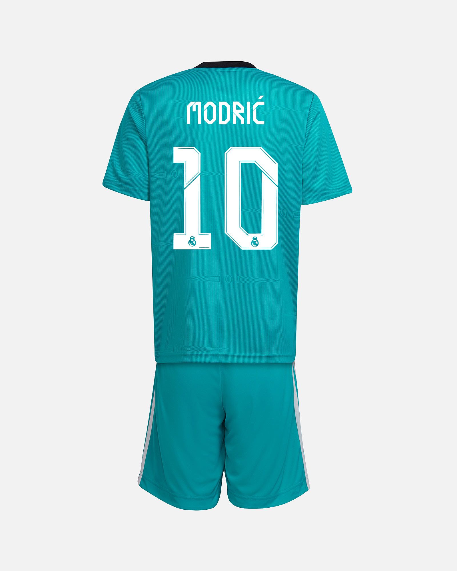Conjunto 3ª Real Madrid 2021/2022 Modric - Fútbol Factory