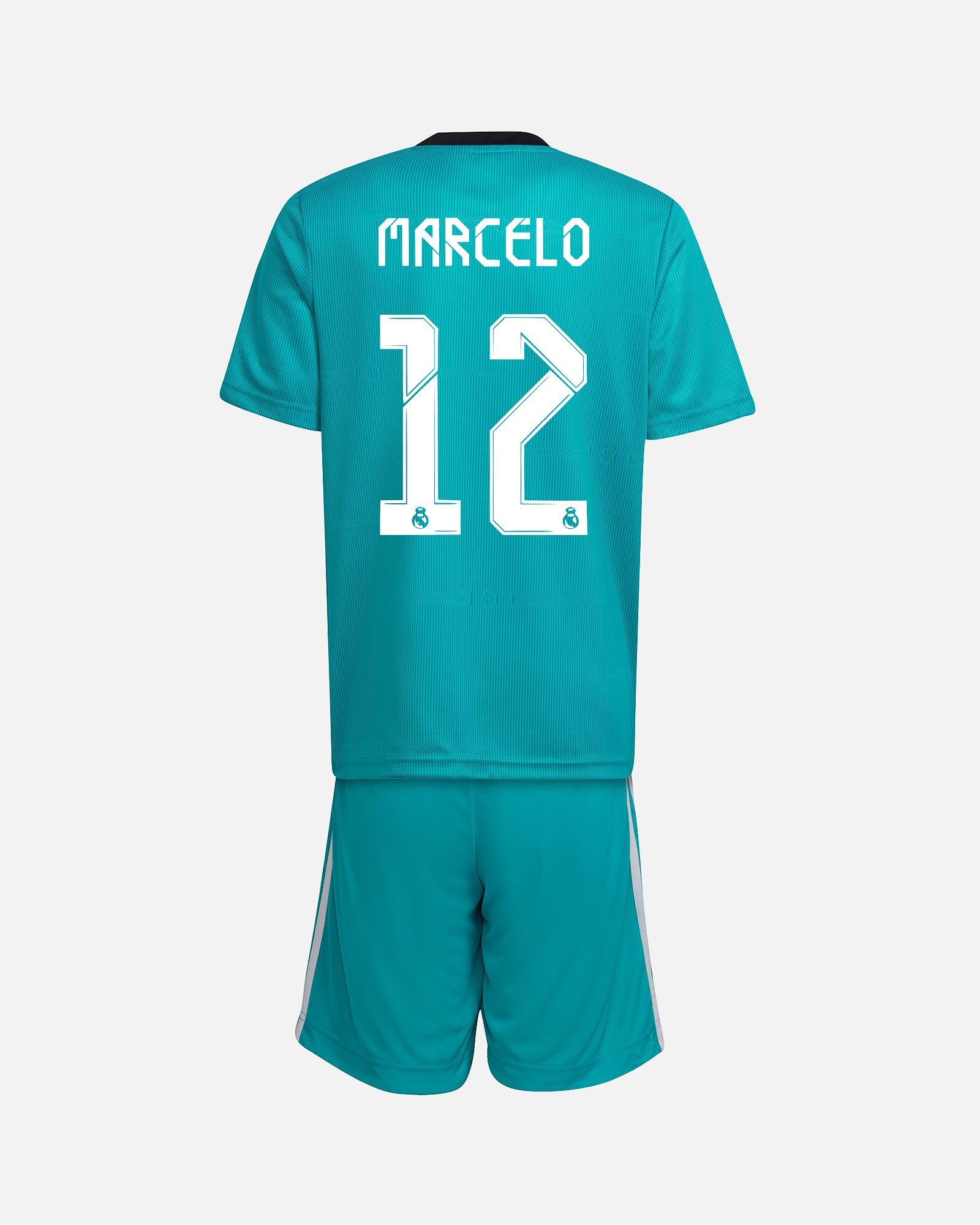 Conjunto 3ª Real Madrid 2021/2022 Marcelo - Fútbol Factory