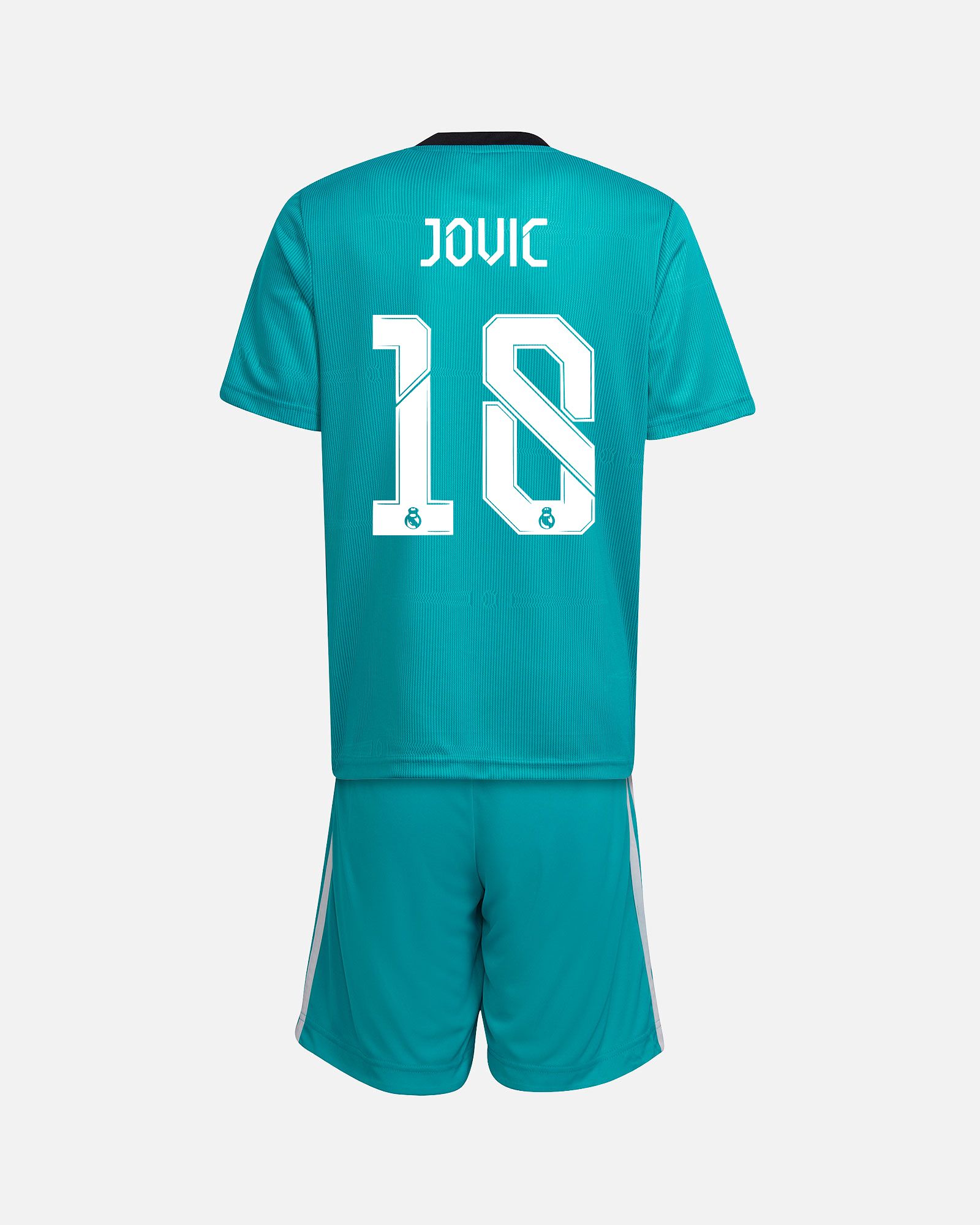 Conjunto 3ª Real Madrid 2021/2022 Jovic - Fútbol Factory
