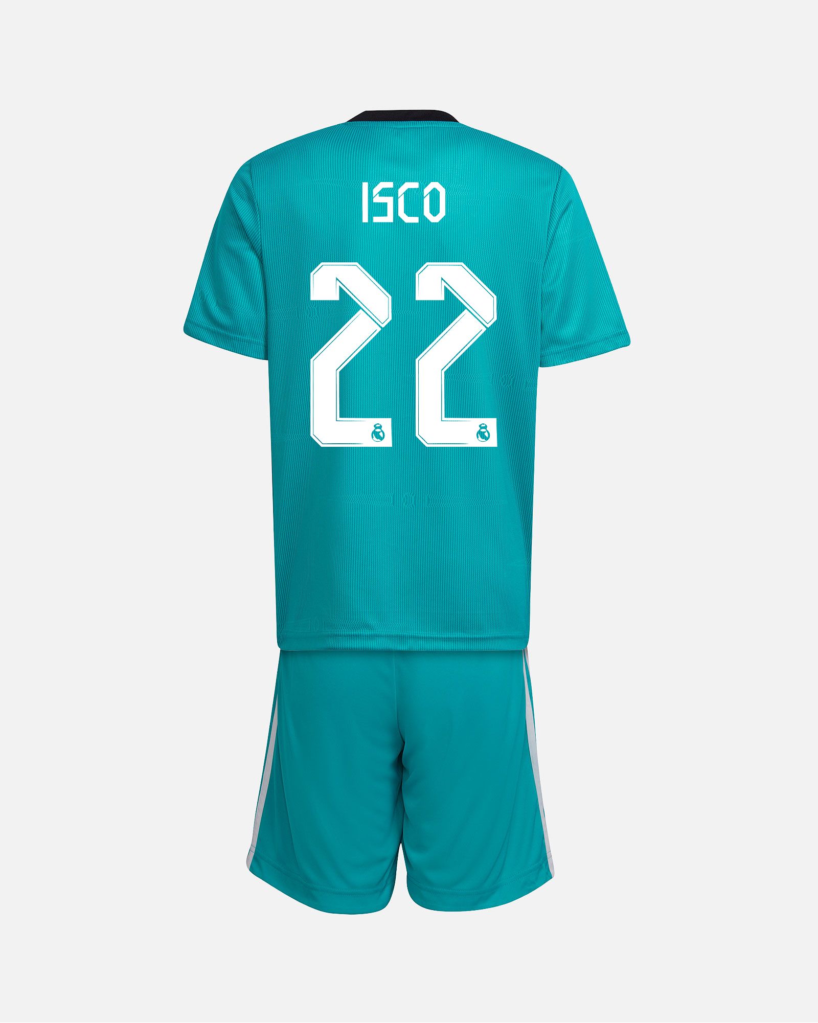 Conjunto 3ª Real Madrid 2021/2022 Isco - Fútbol Factory