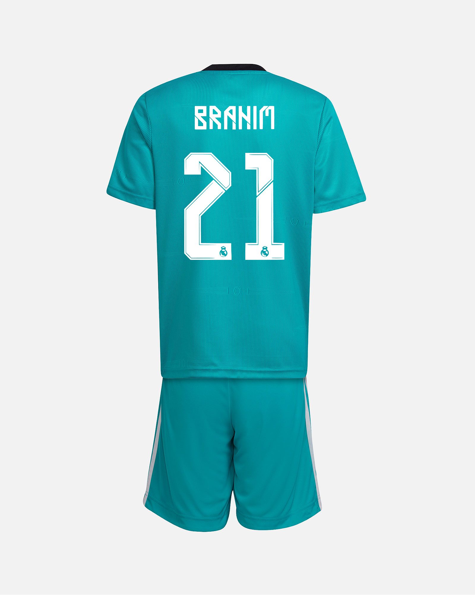 Conjunto 3ª Real Madrid 2021/2022 Brahim - Fútbol Factory