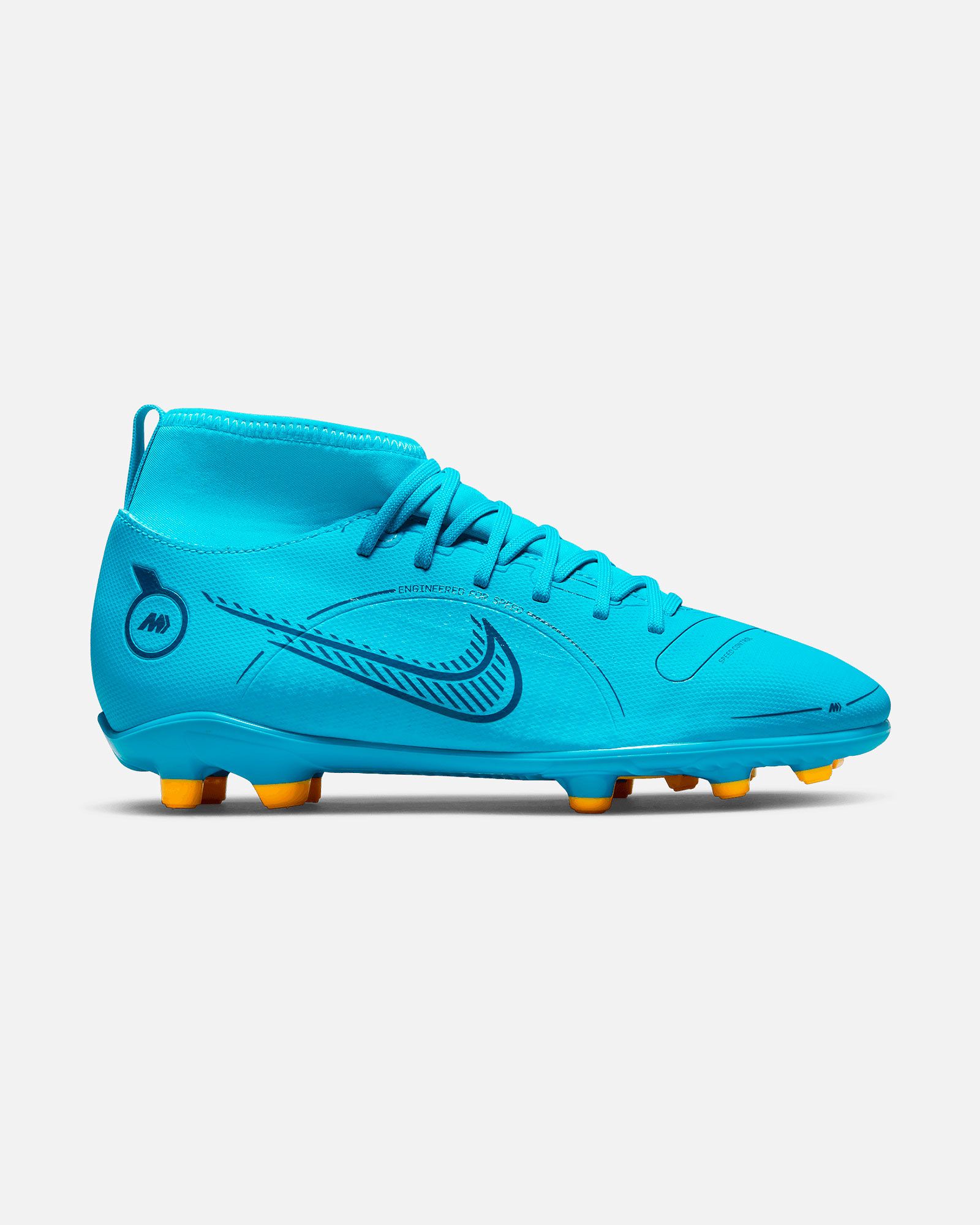 Botas de futbol nike mercurial azules best sale