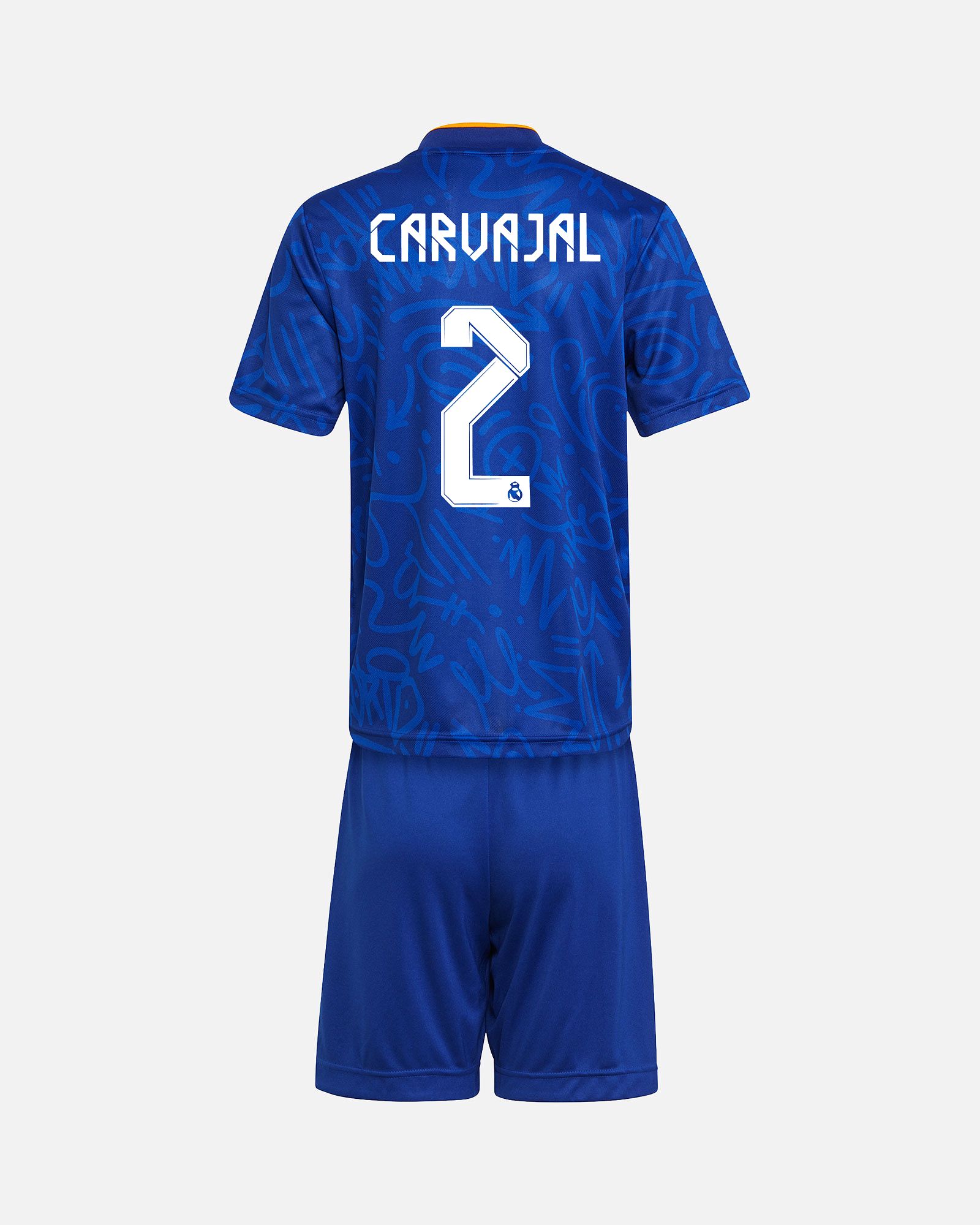 Conjunto 2ª Real Madrid 2021/2022 Carvajal - Fútbol Factory