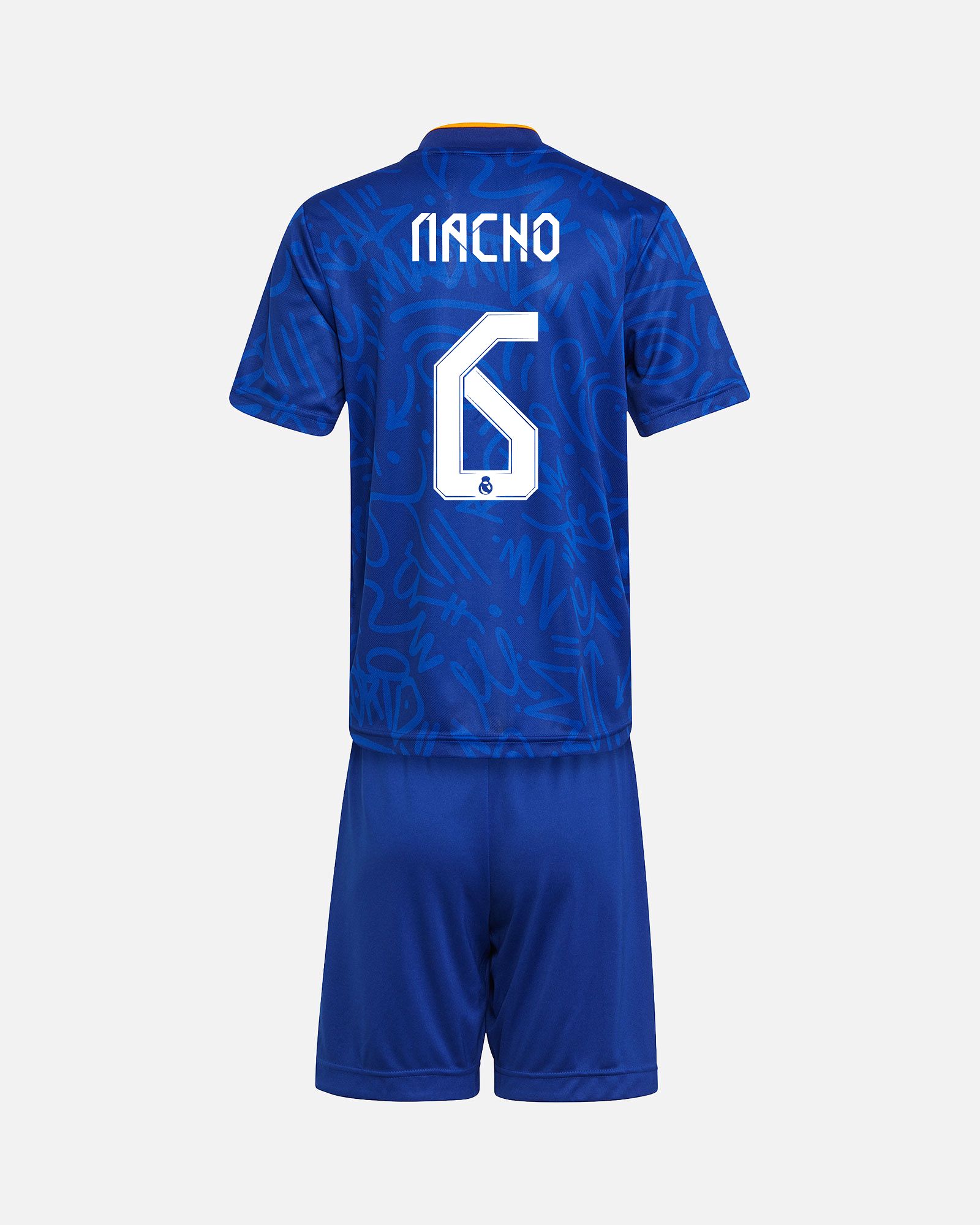 Conjunto 2ª Real Madrid 2021/2022 Nacho - Fútbol Factory