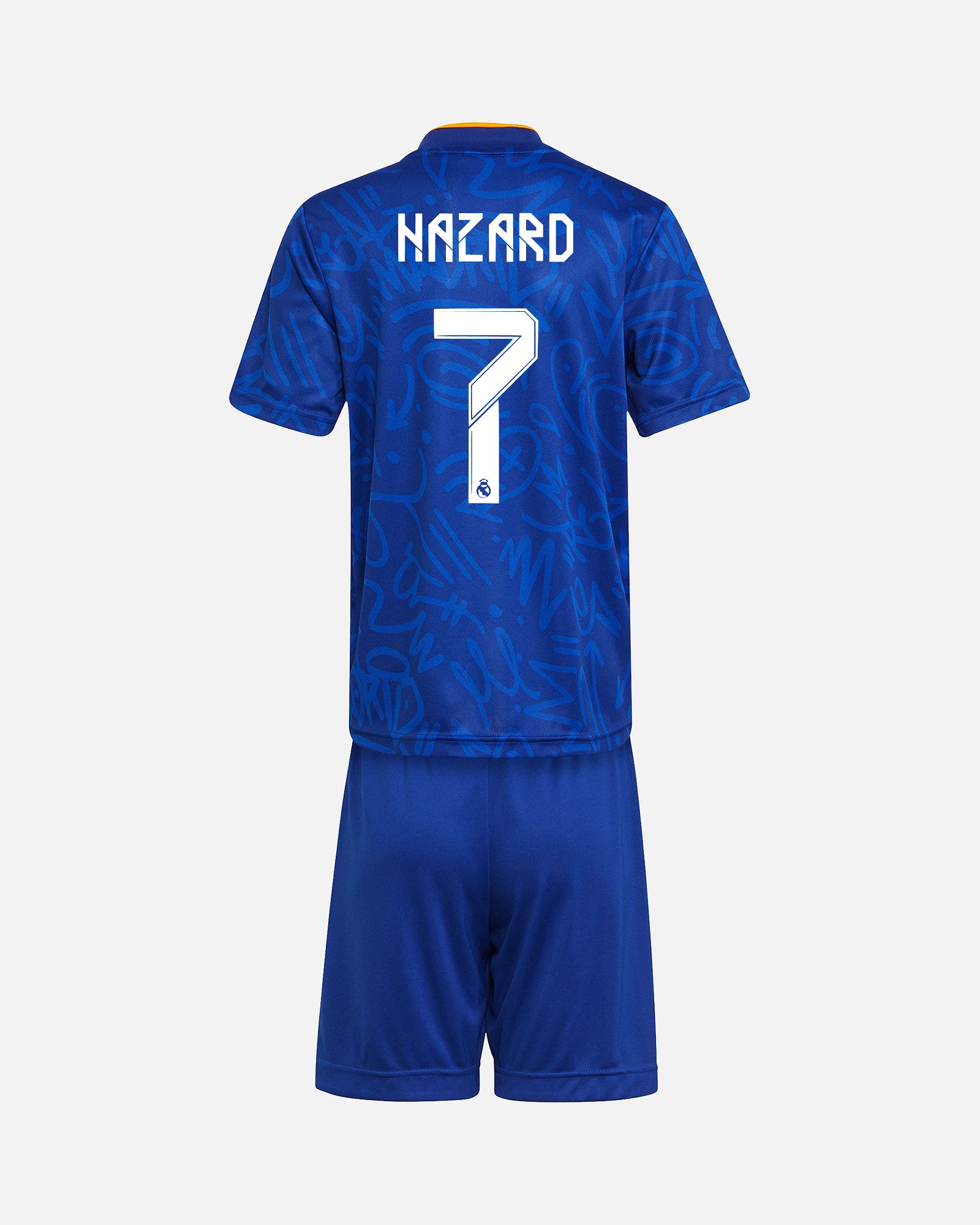 Conjunto 2ª Real Madrid 2021/2022 Hazard - Fútbol Factory