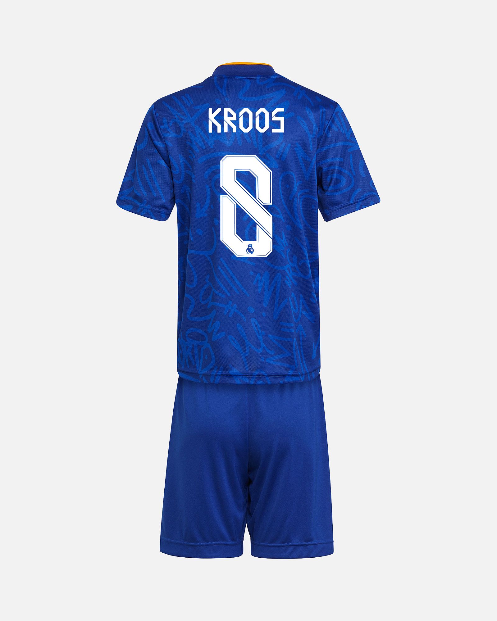 Conjunto 2ª Real Madrid 2021/2022 Kroos - Fútbol Factory