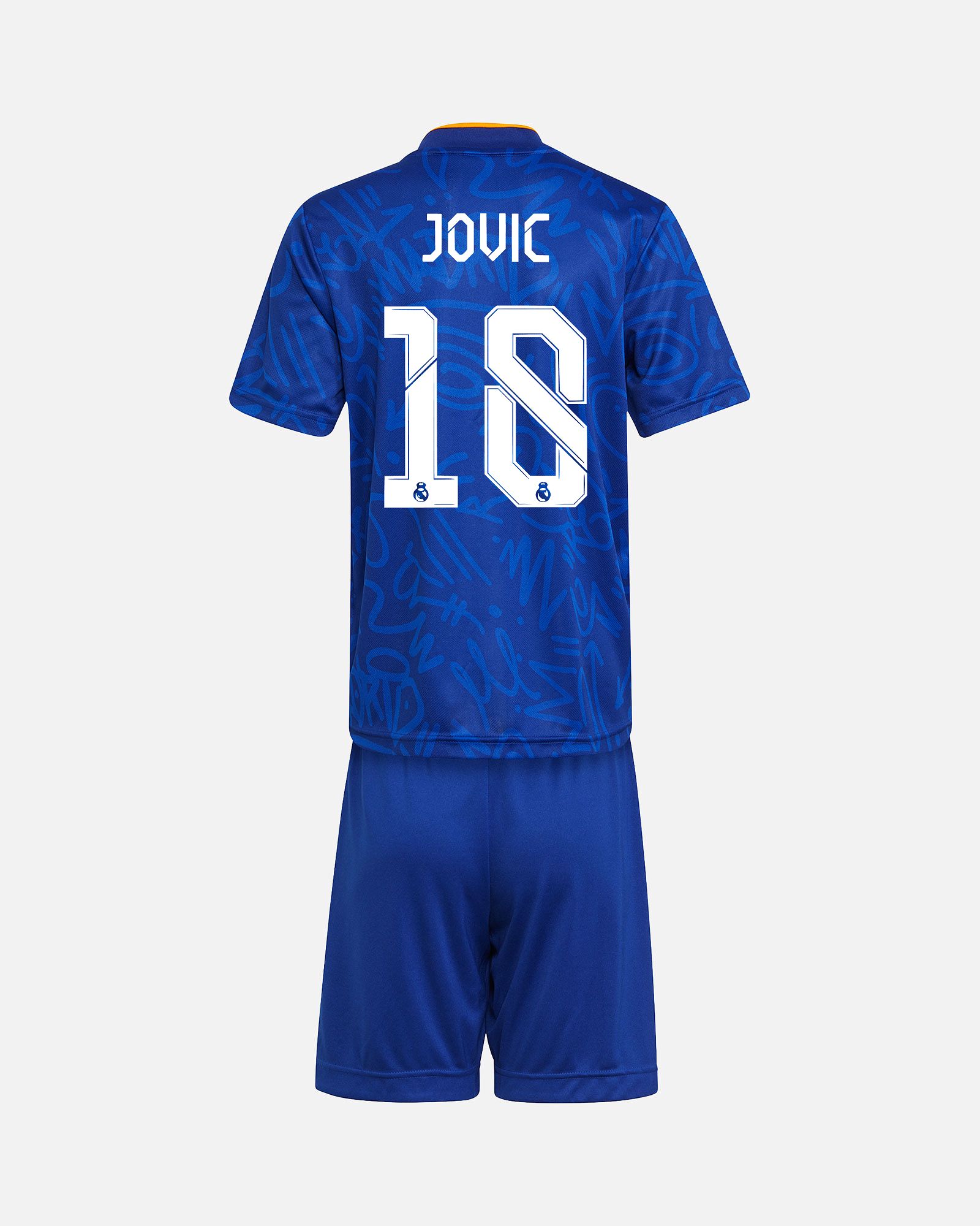Conjunto 2ª Real Madrid 2021/2022 Jovic - Fútbol Factory
