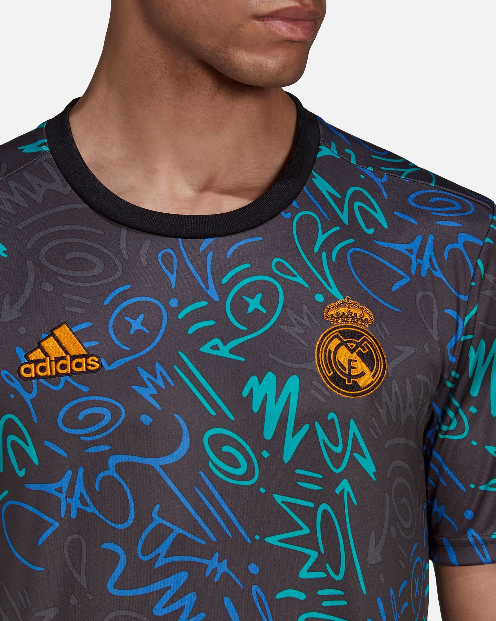 Camiseta Real Madrid 2021/2022 Prematch - Fútbol Factory