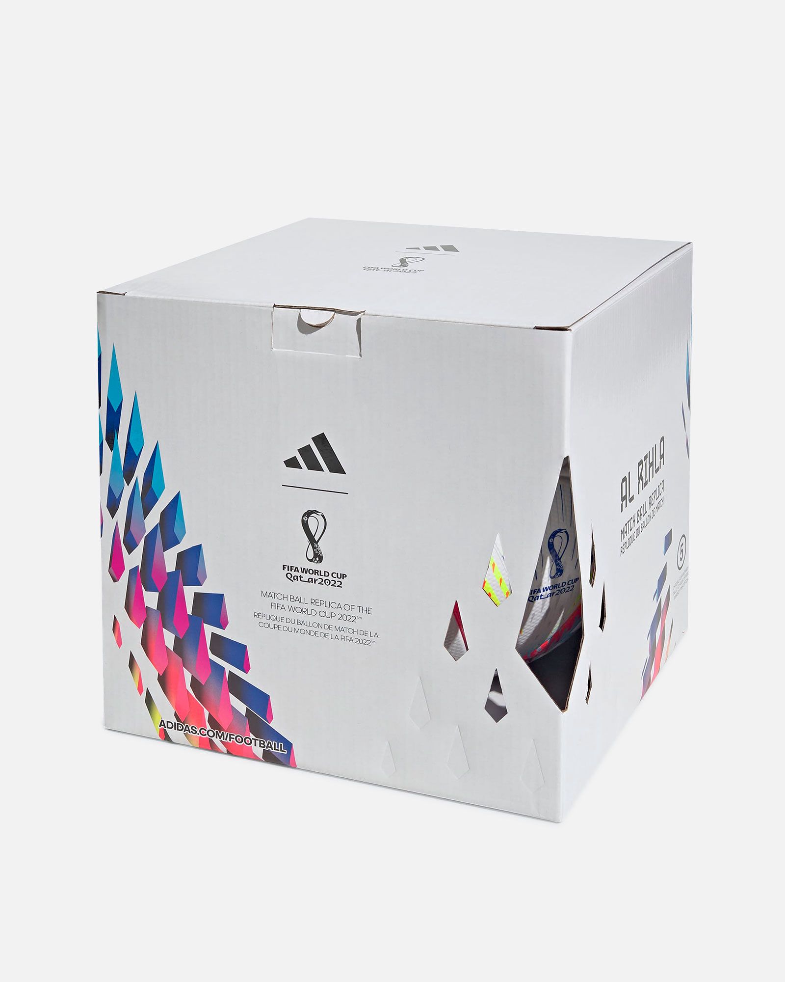 Balón adidas Al Rihla WC Qatar 2022 League con caja - Fútbol Factory