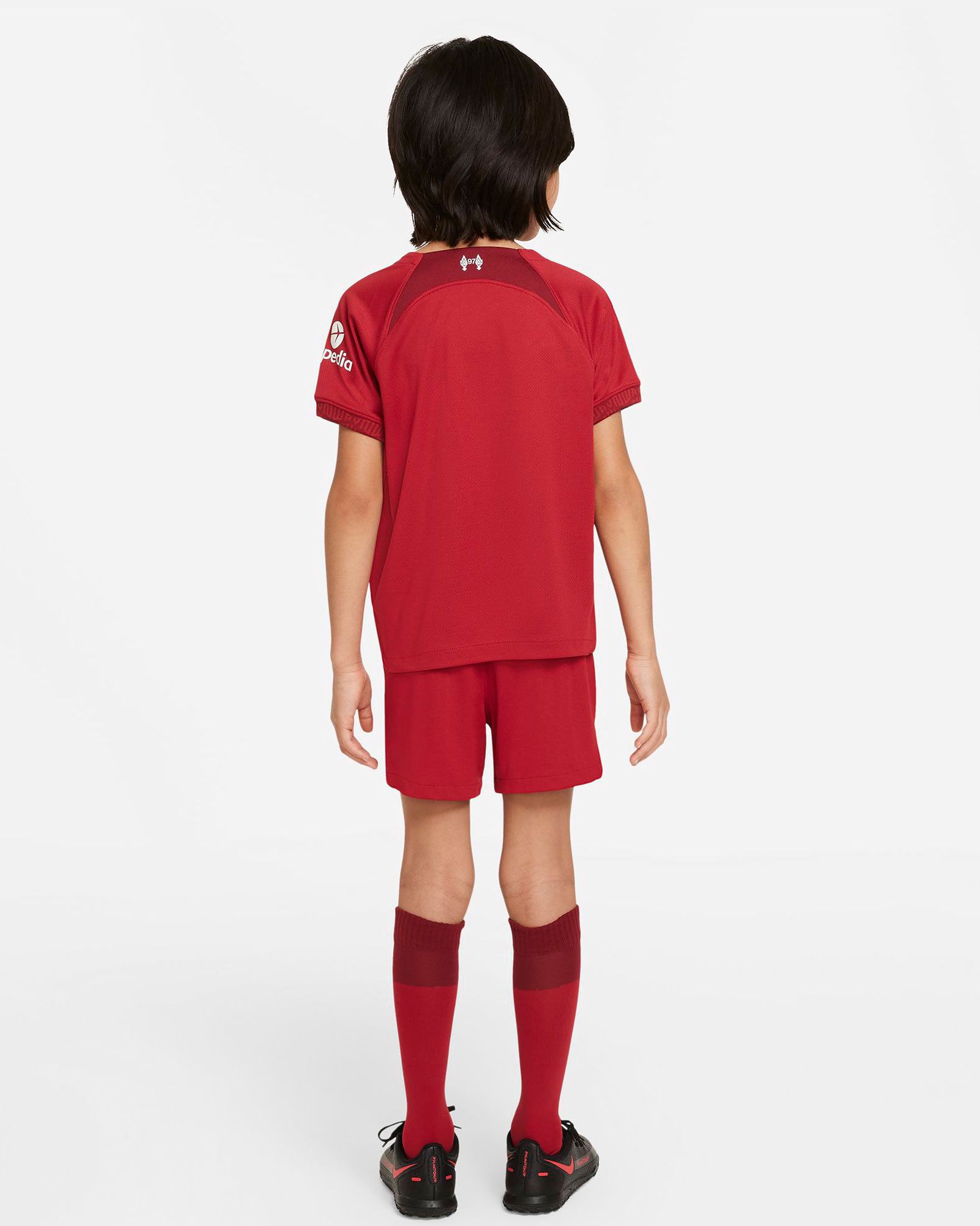 Conjunto 1ª Liverpool FC 2022/2023 - Fútbol Factory