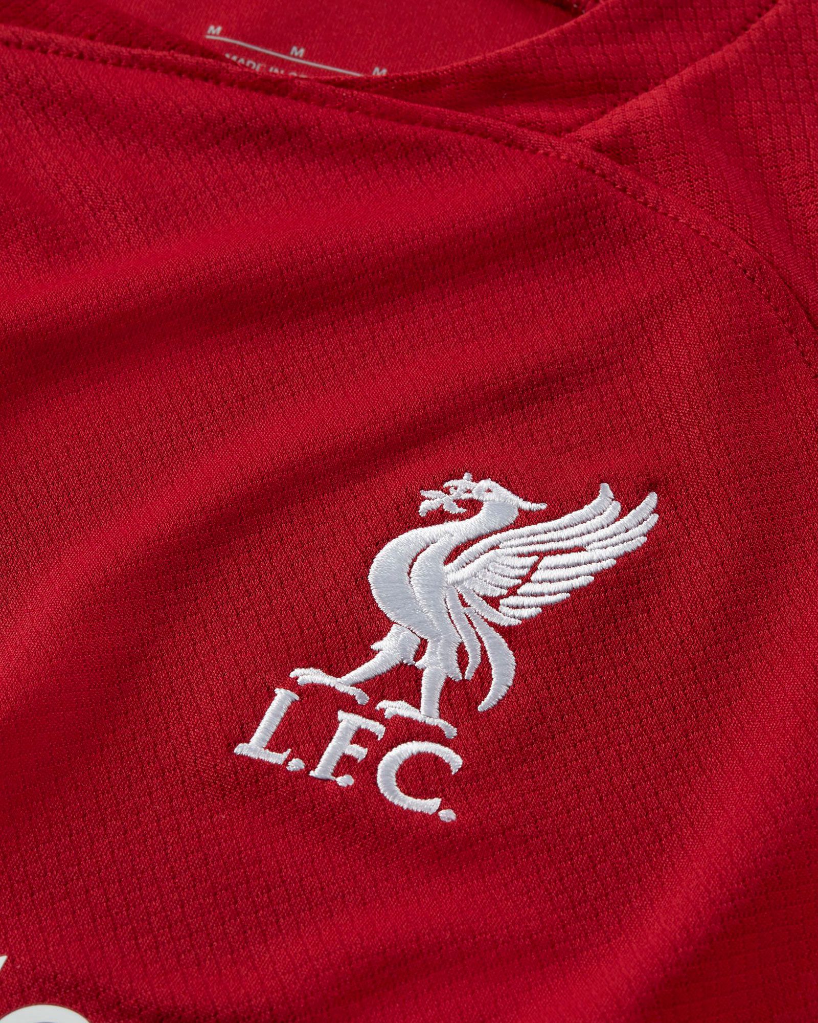 Conjunto 1ª Liverpool FC 2022/2023 - Fútbol Factory