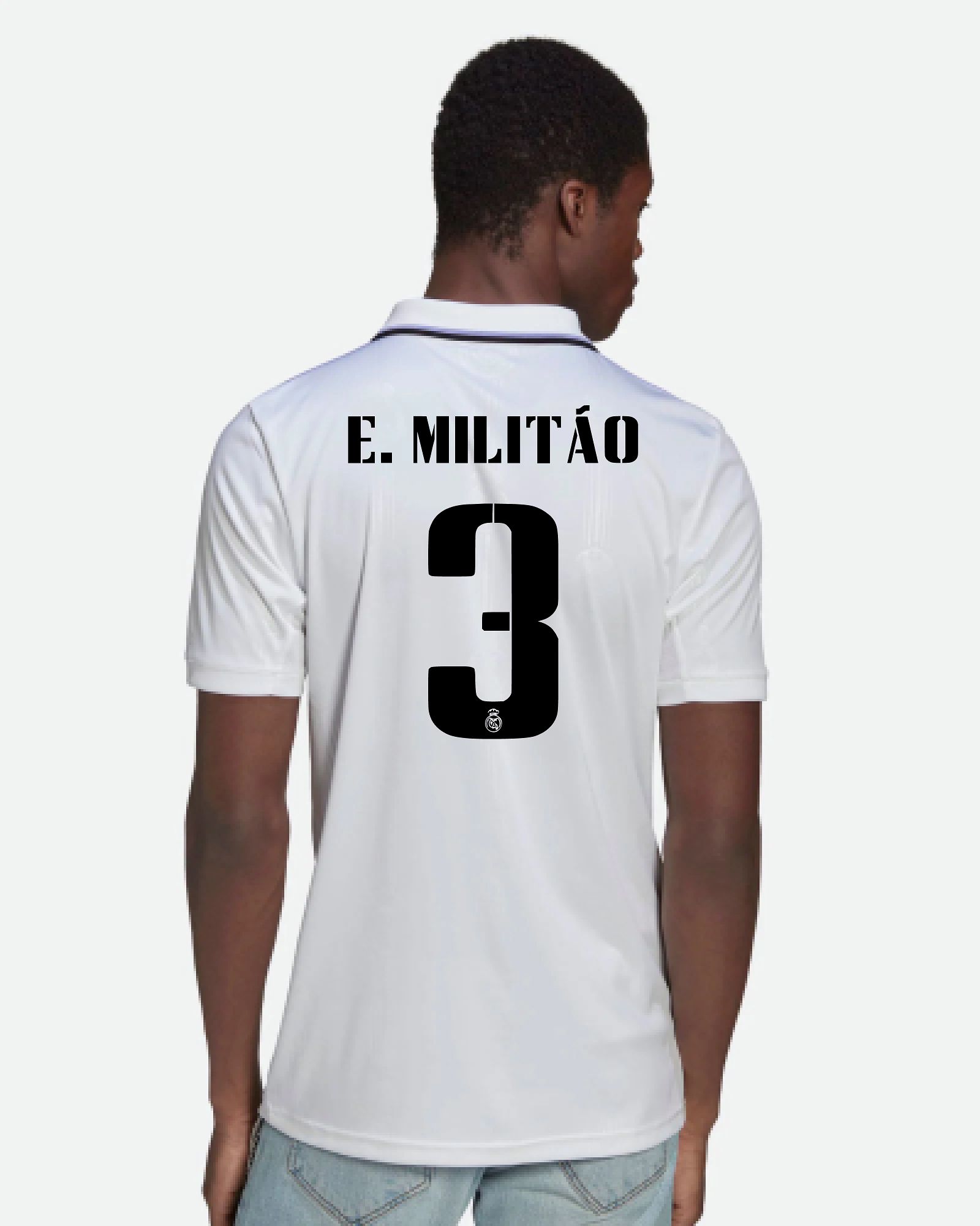 Camiseta 1ª Real Madrid 2022/2023 E. Militão - Fútbol Factory