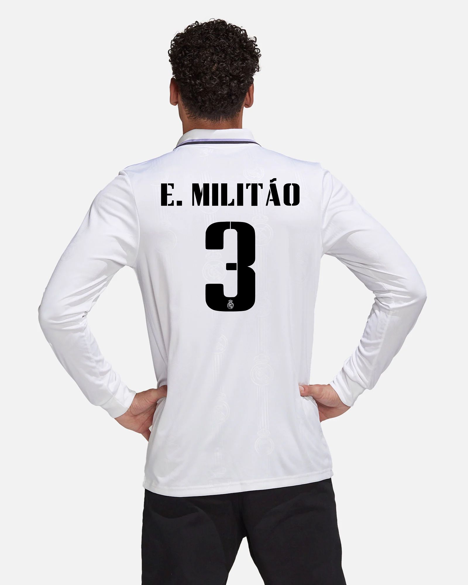 Camiseta 1ª Real Madrid 2022/2023 LS E. Militão - Fútbol Factory