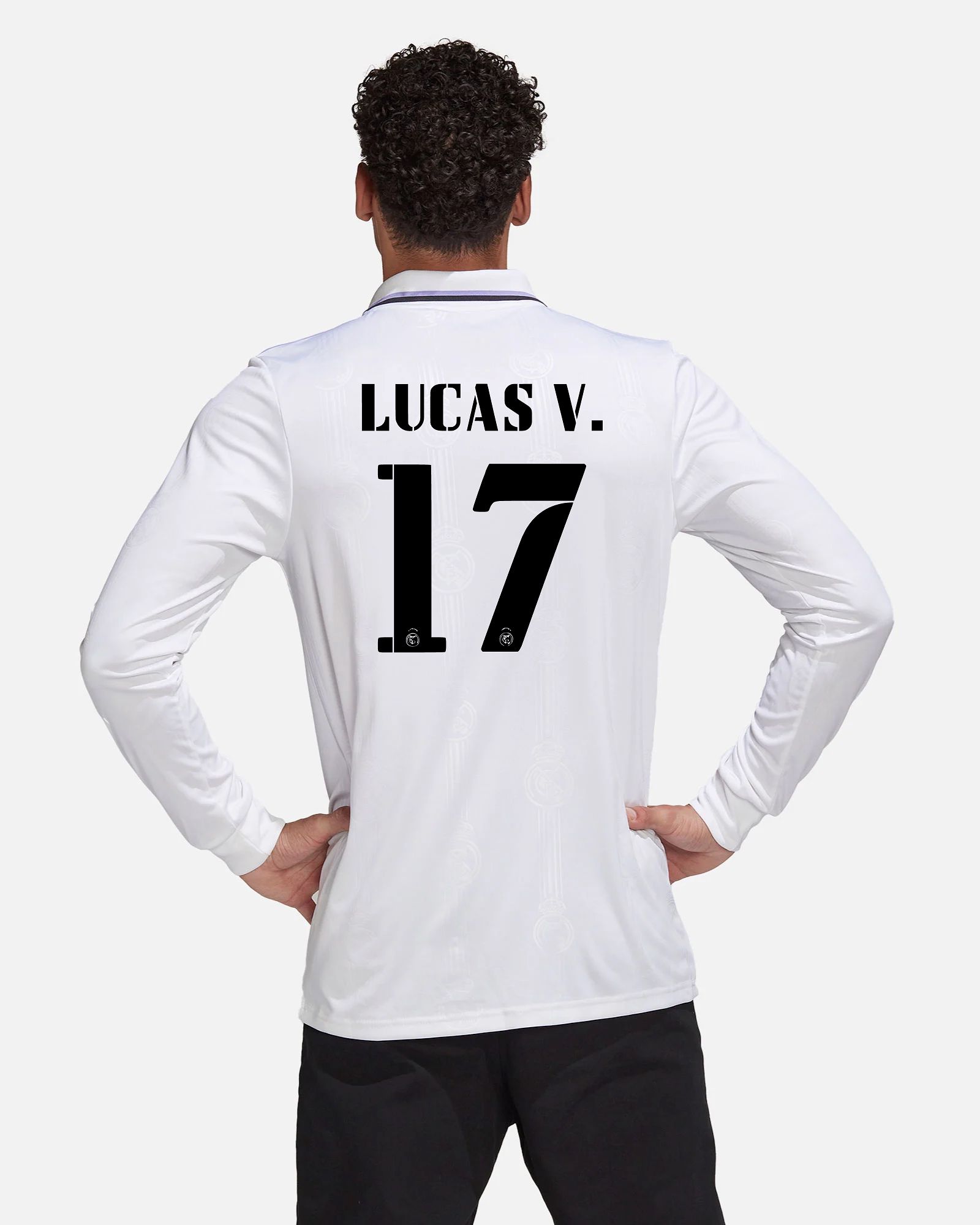 Camiseta 1ª Real Madrid 2022/2023 LS Lucas V. - Fútbol Factory