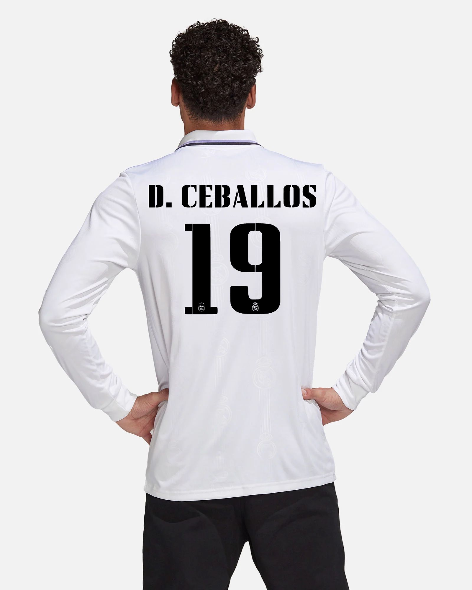 Camiseta 1ª Real Madrid 2022/2023 LS D. Ceballos - Fútbol Factory