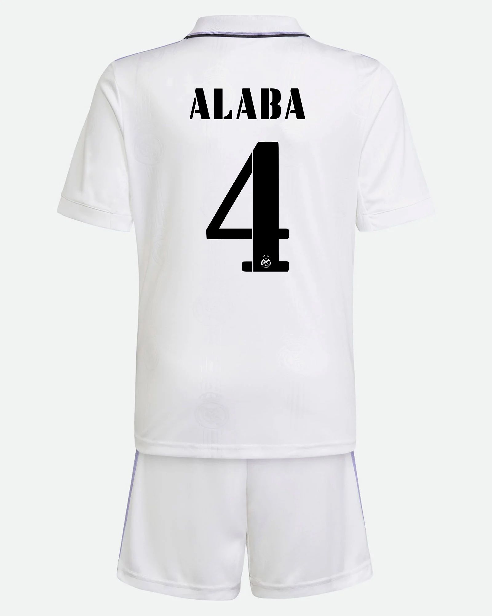 Conjunto 1ª Real Madrid 2022/2023 Alaba - Fútbol Factory