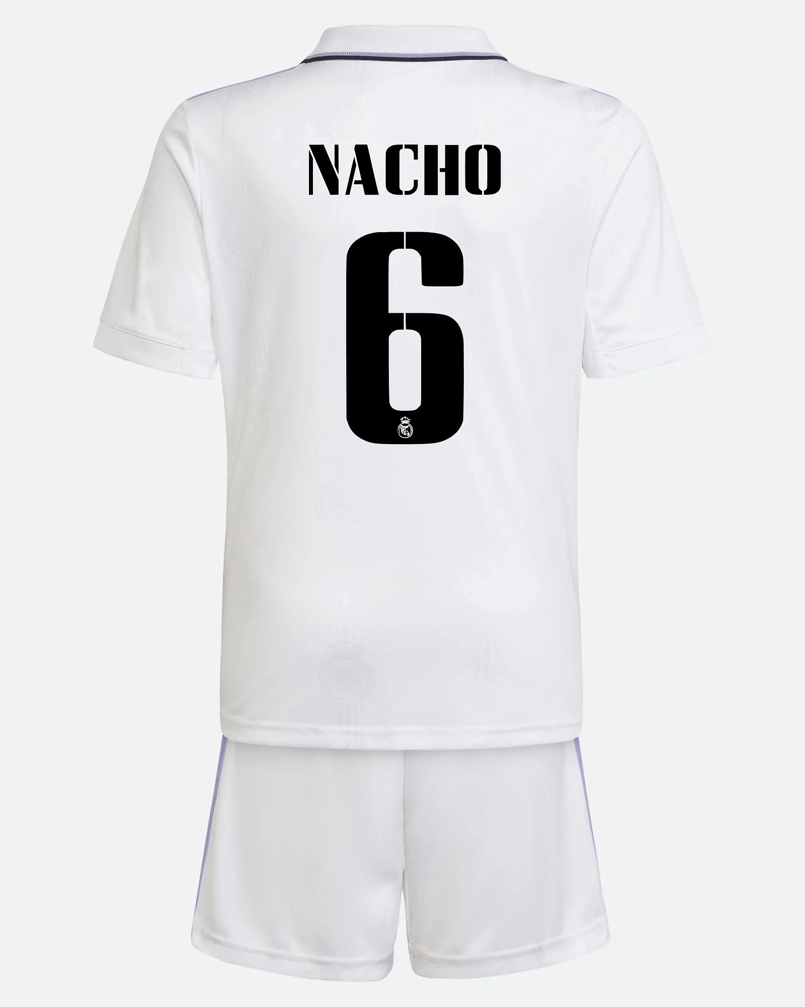 Conjunto 1ª Real Madrid 2022/2023 Nacho - Fútbol Factory