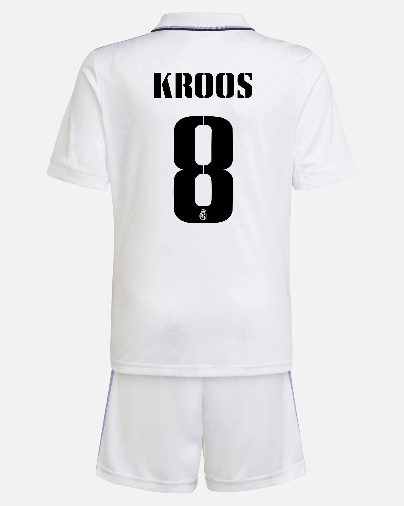 Conjunto 1ª Real Madrid 2022/2023 Kroos - Fútbol Factory