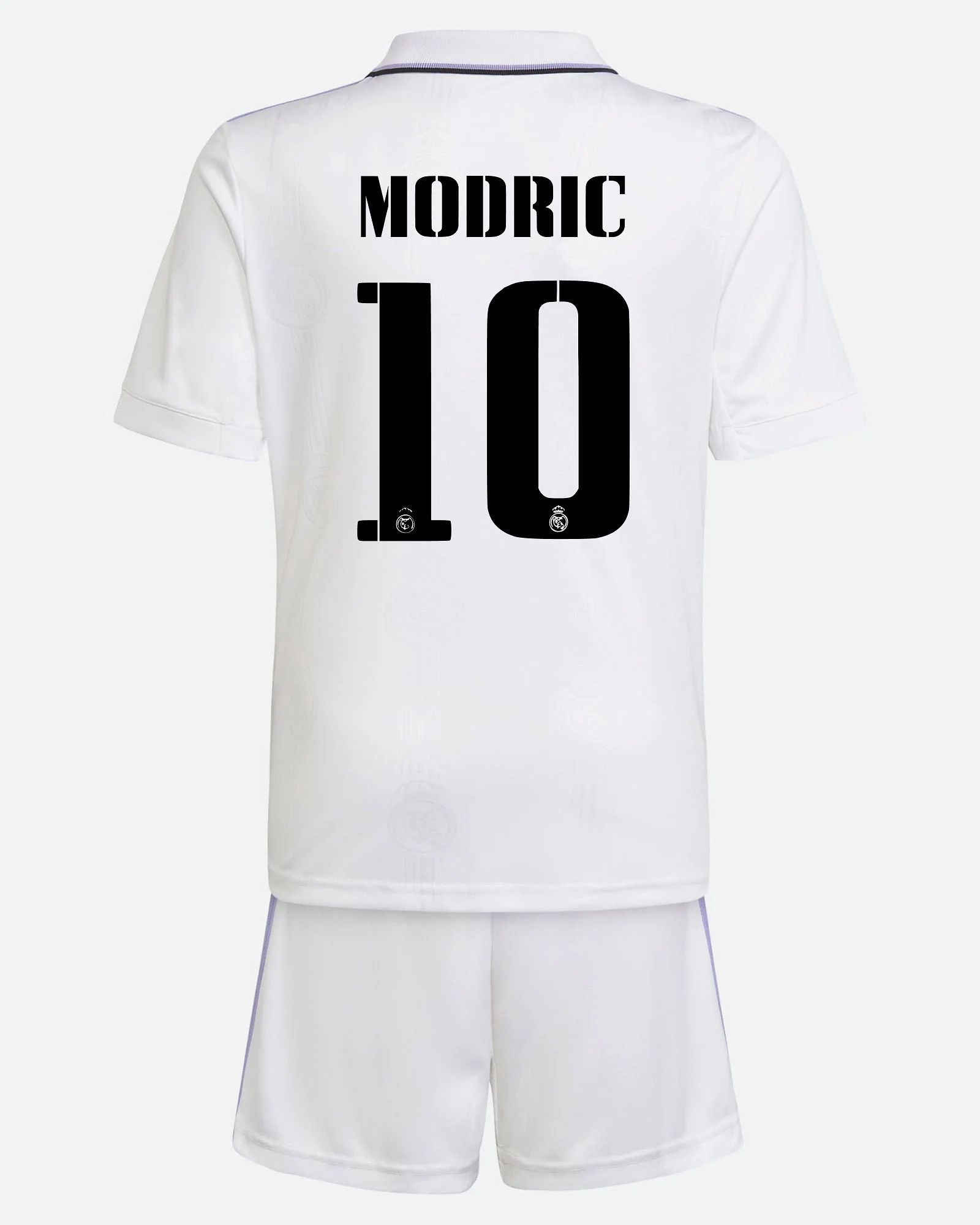 Conjunto 1ª Real Madrid 2022/2023 Modric - Fútbol Factory