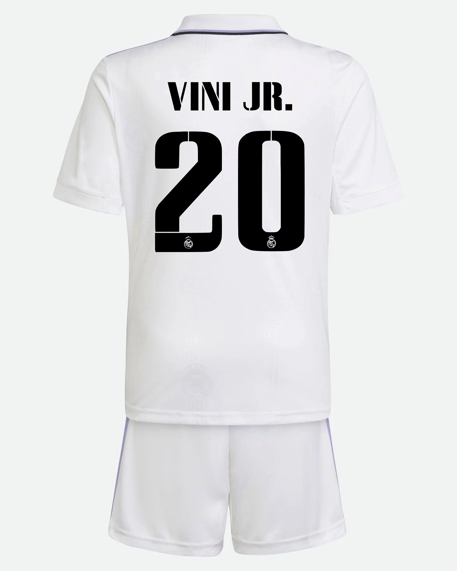 Conjunto 1ª Real Madrid 2022/2023 Vini JR. - Fútbol Factory