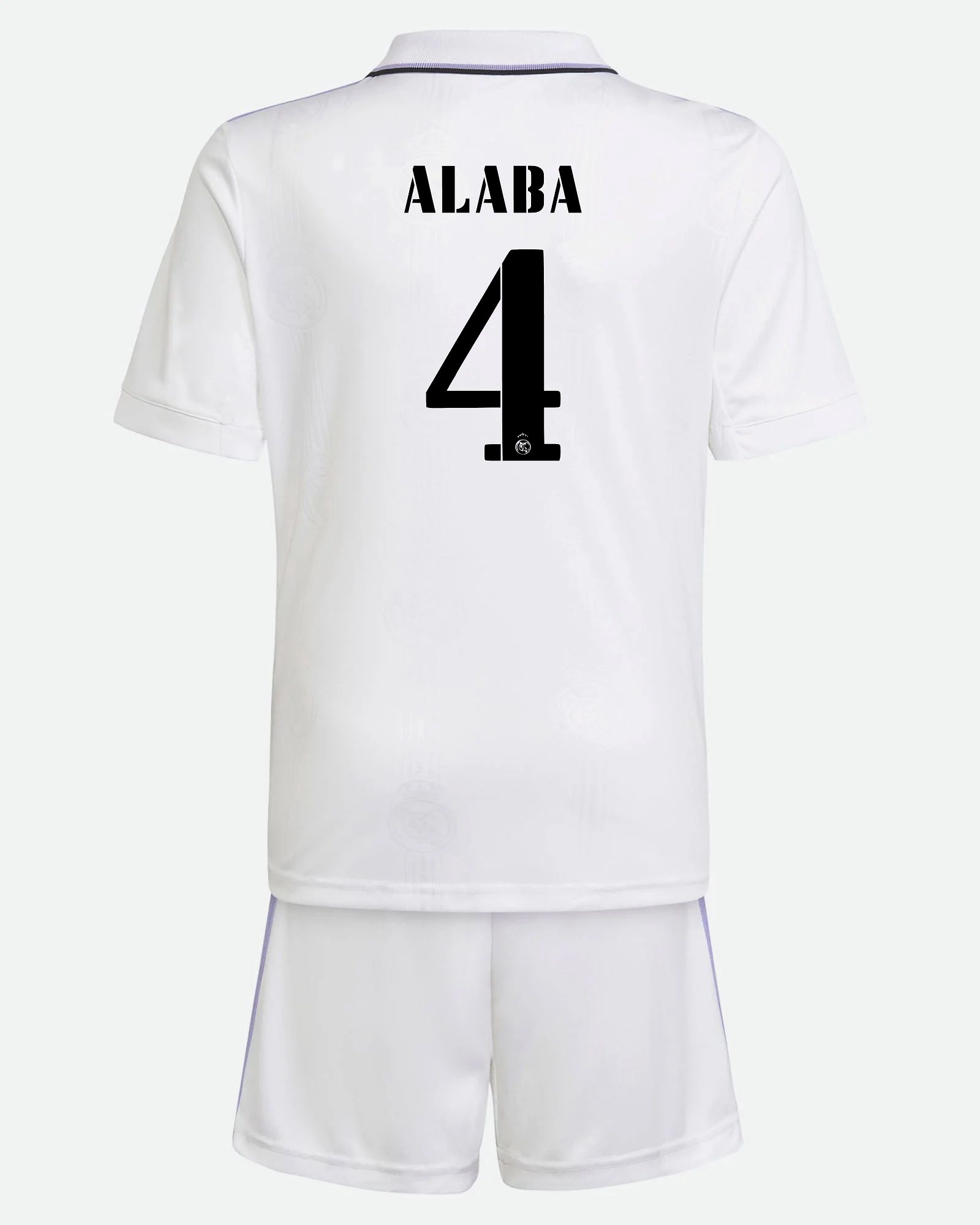 Miniconjunto 1ª Real Madrid 2022/2023 Alaba - Fútbol Factory