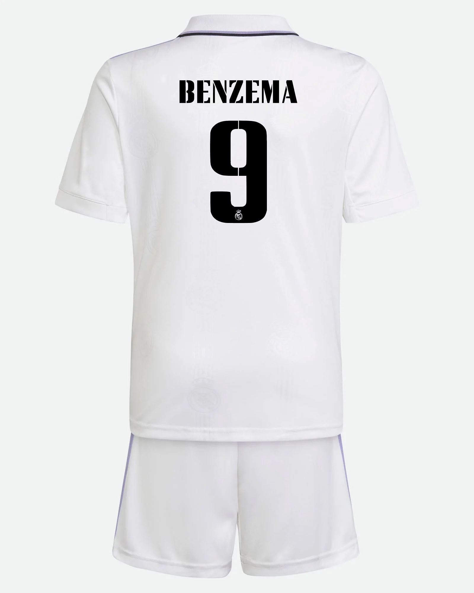 Miniconjunto 1ª Real Madrid 2022/2023 Benzema - Fútbol Factory