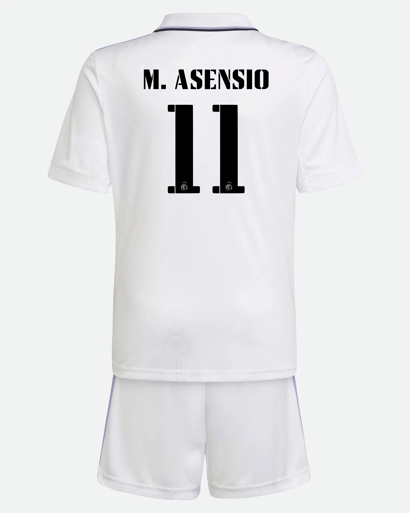 Miniconjunto 1ª Real Madrid 2022/2023 M.Asensio - Fútbol Factory