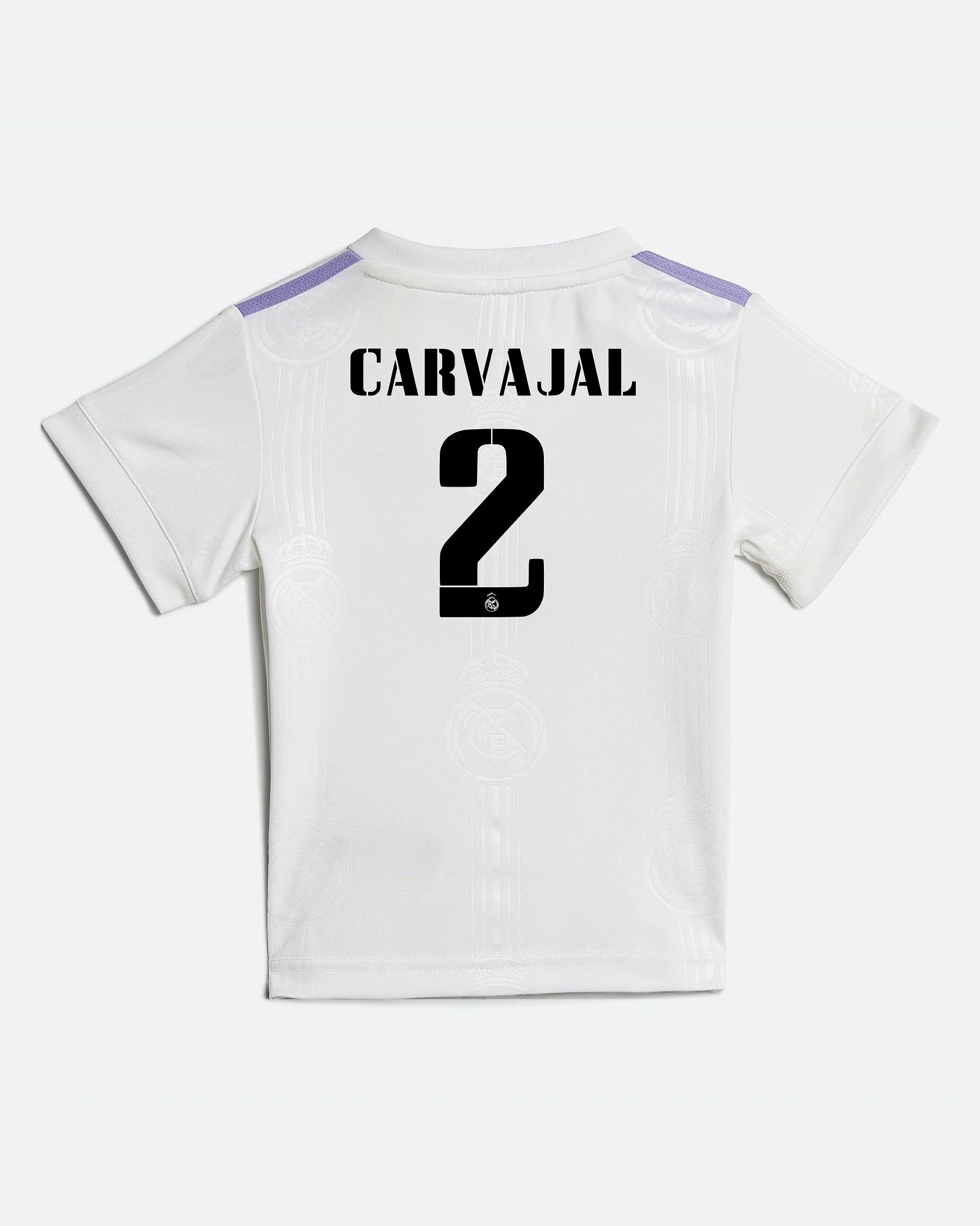 Miniconjunto 1ª Real Madrid 2022/2023 Carvajal - Fútbol Factory