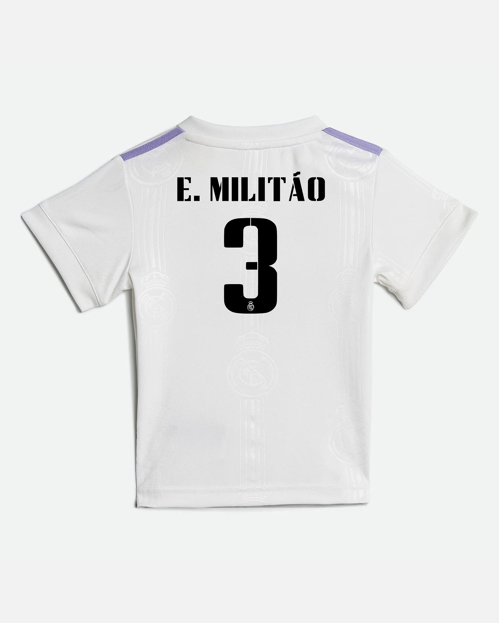 Miniconjunto 1ª Real Madrid 2022/2023 E. Militão - Fútbol Factory