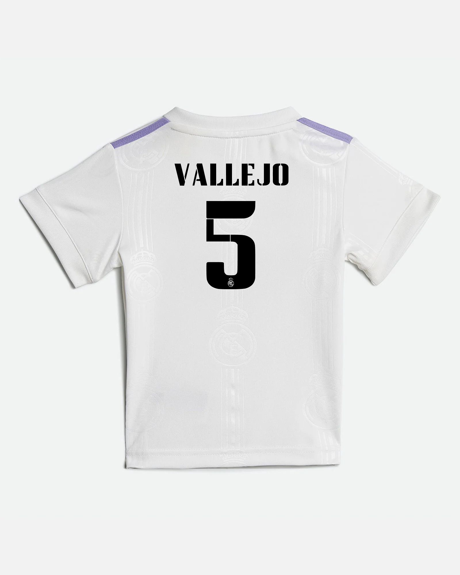 Miniconjunto 1ª Real Madrid 2022/2023 Vallejo - Fútbol Factory