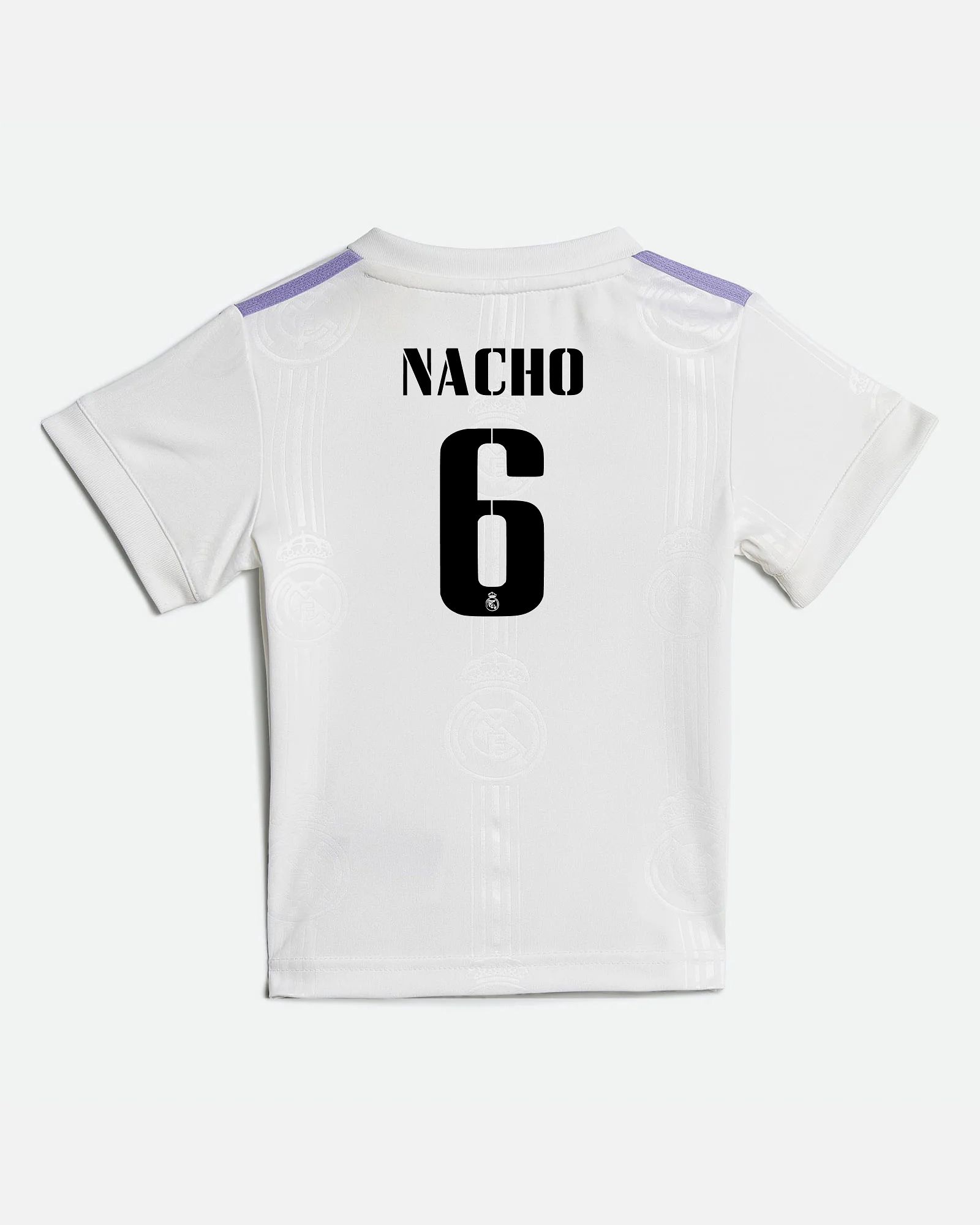 Miniconjunto 1ª Real Madrid 2022/2023 Nacho - Fútbol Factory