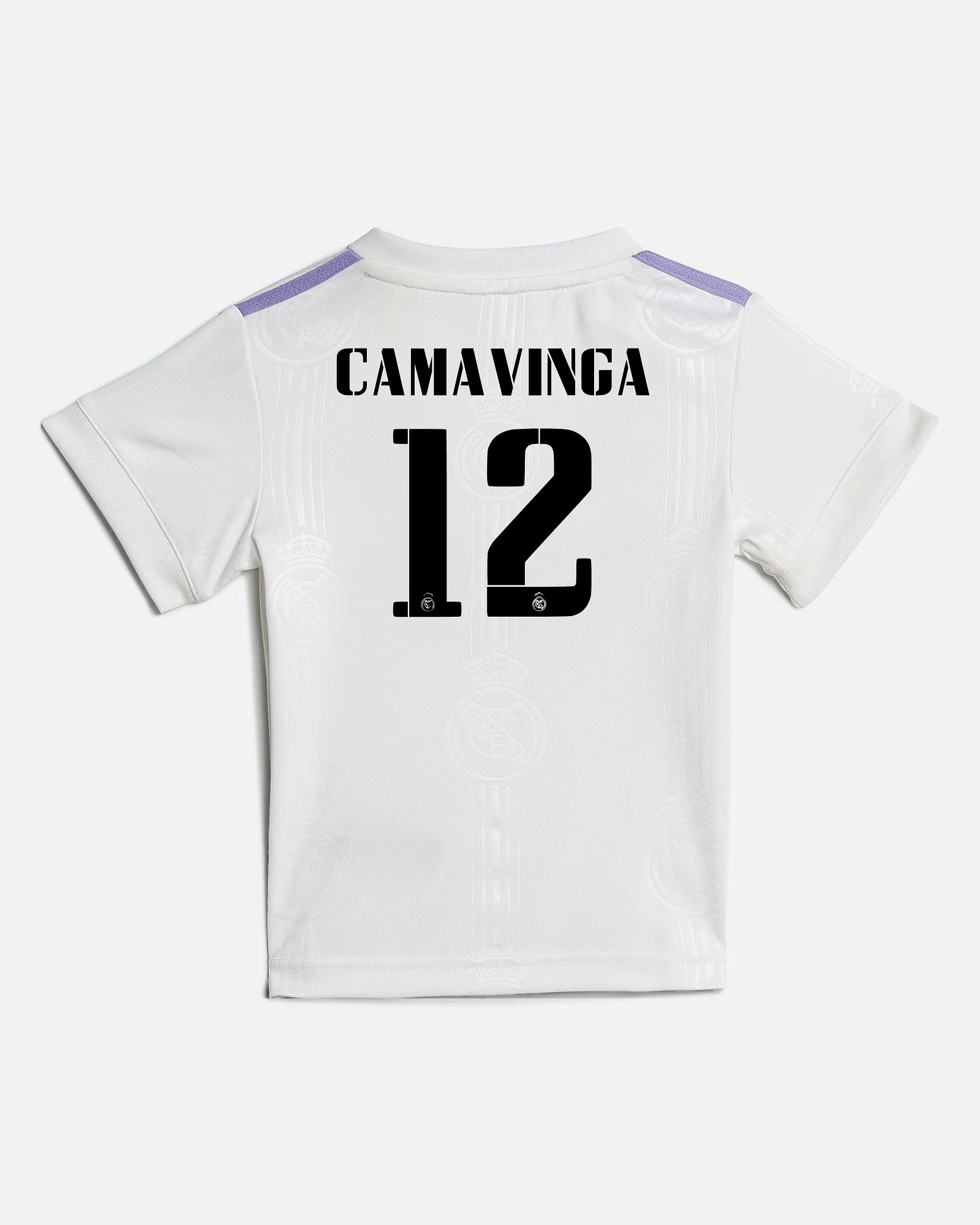 Miniconjunto 1ª Real Madrid 2022/2023 Camavinga - Fútbol Factory