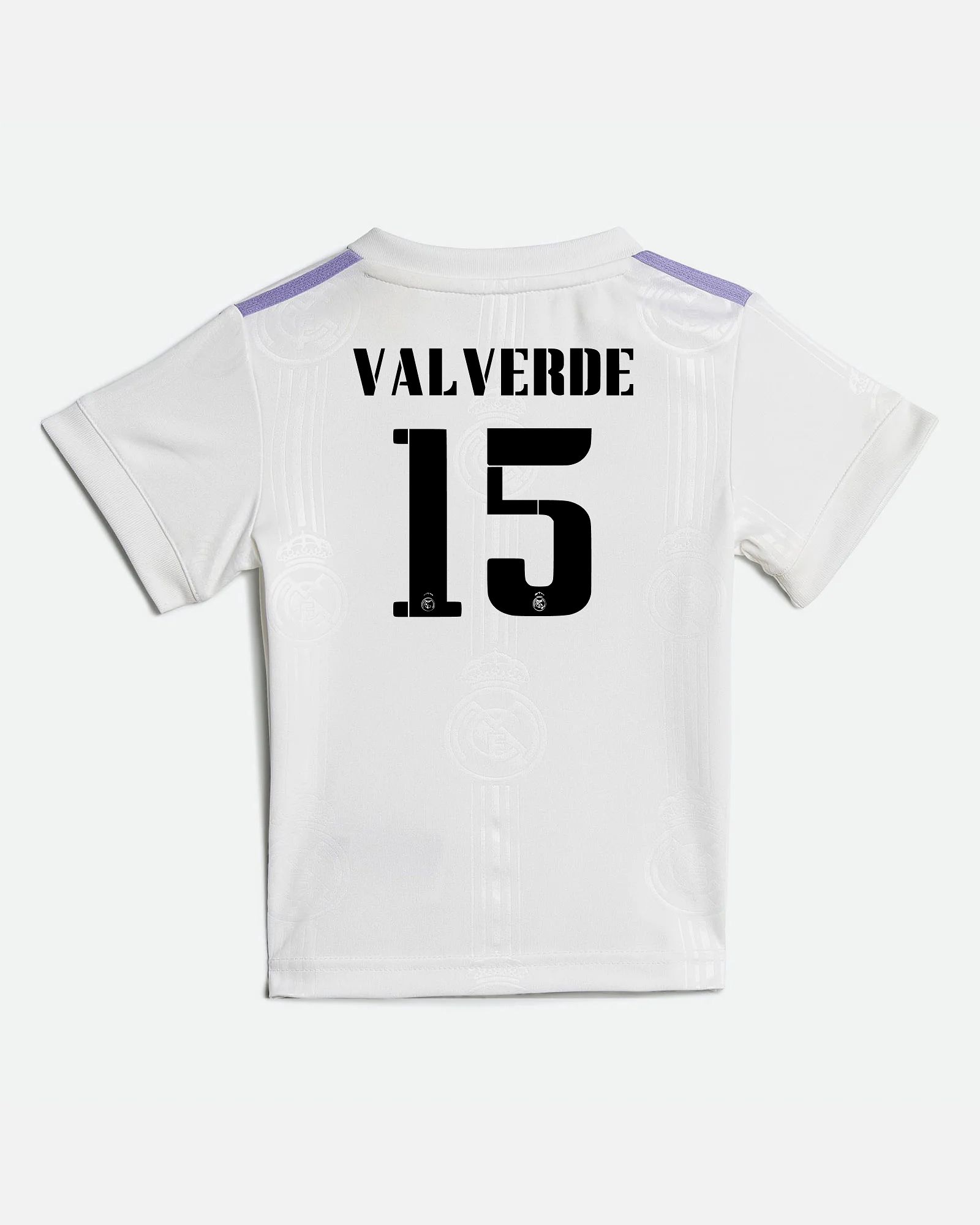 Miniconjunto 1ª Real Madrid 2022/2023 Valverde - Fútbol Factory