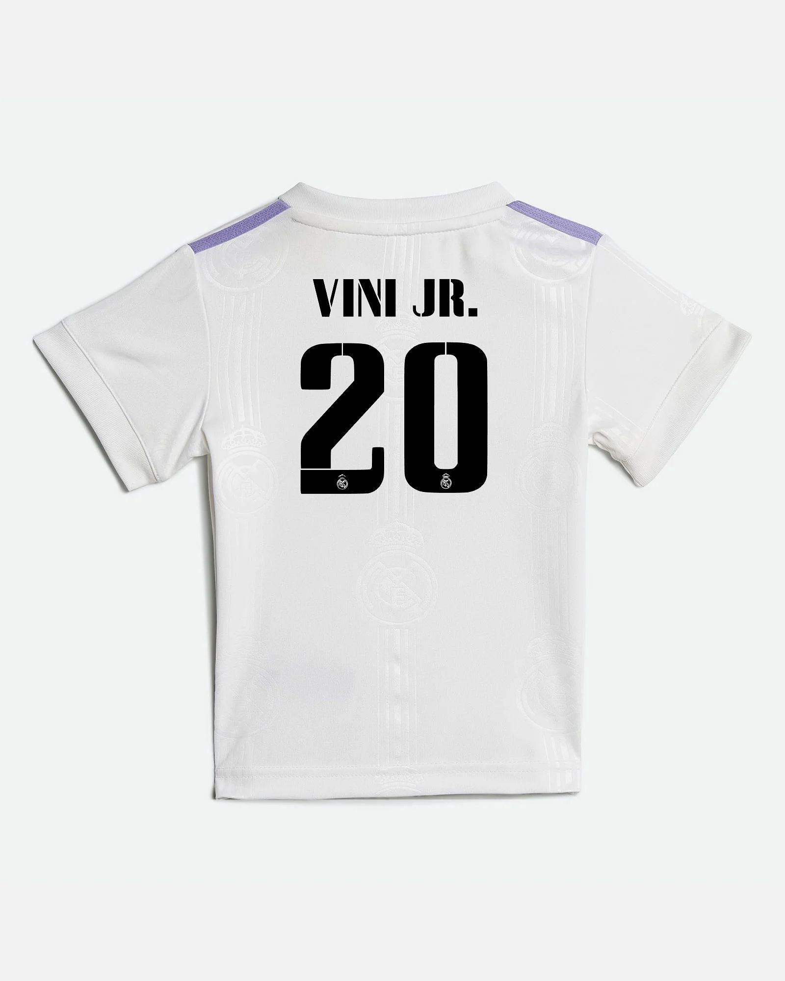 Miniconjunto 1ª Real Madrid 2022/2023 Vini JR. - Fútbol Factory