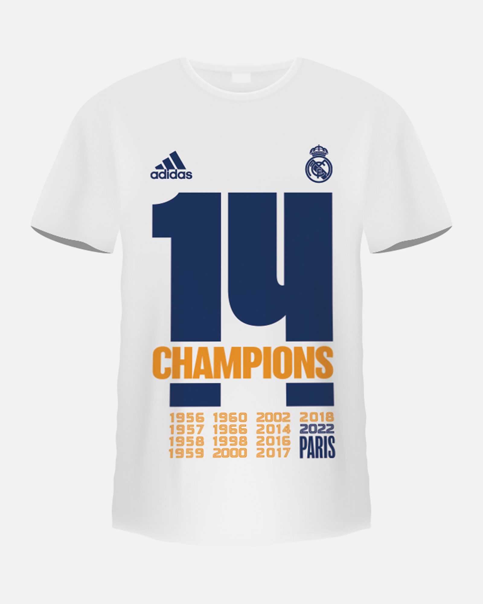 Camiseta Real Madrid Campeones 2022 UCL - Fútbol Factory