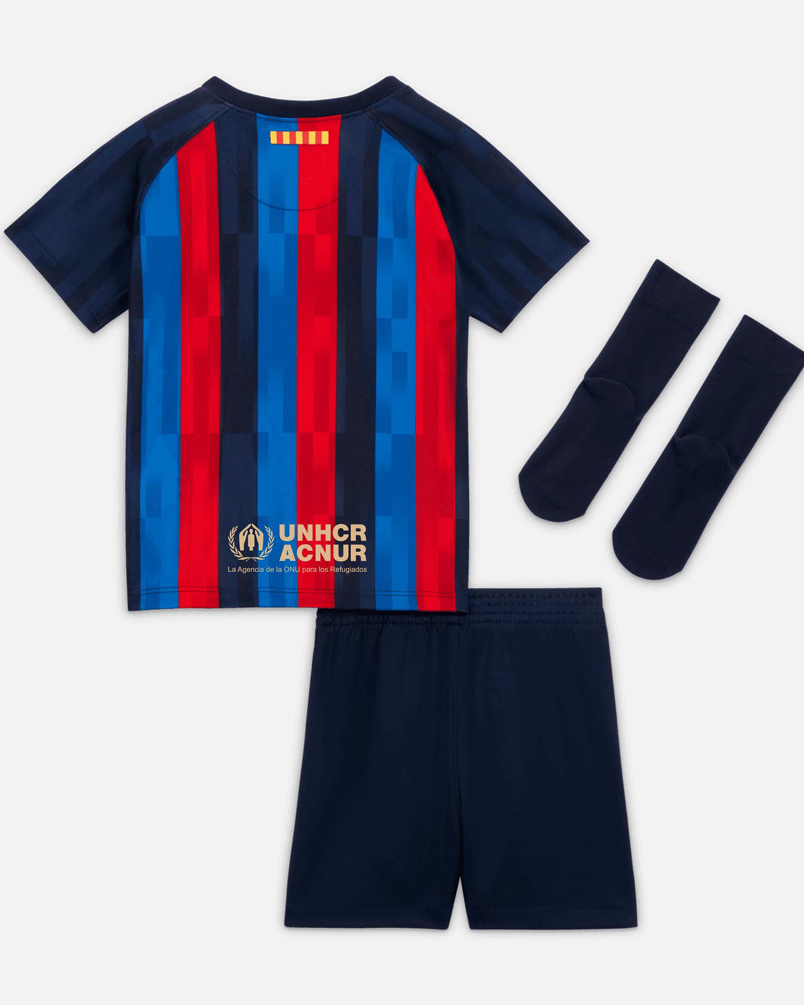 Conjunto 1ª FC Barcelona 2022/2023 - Fútbol Factory