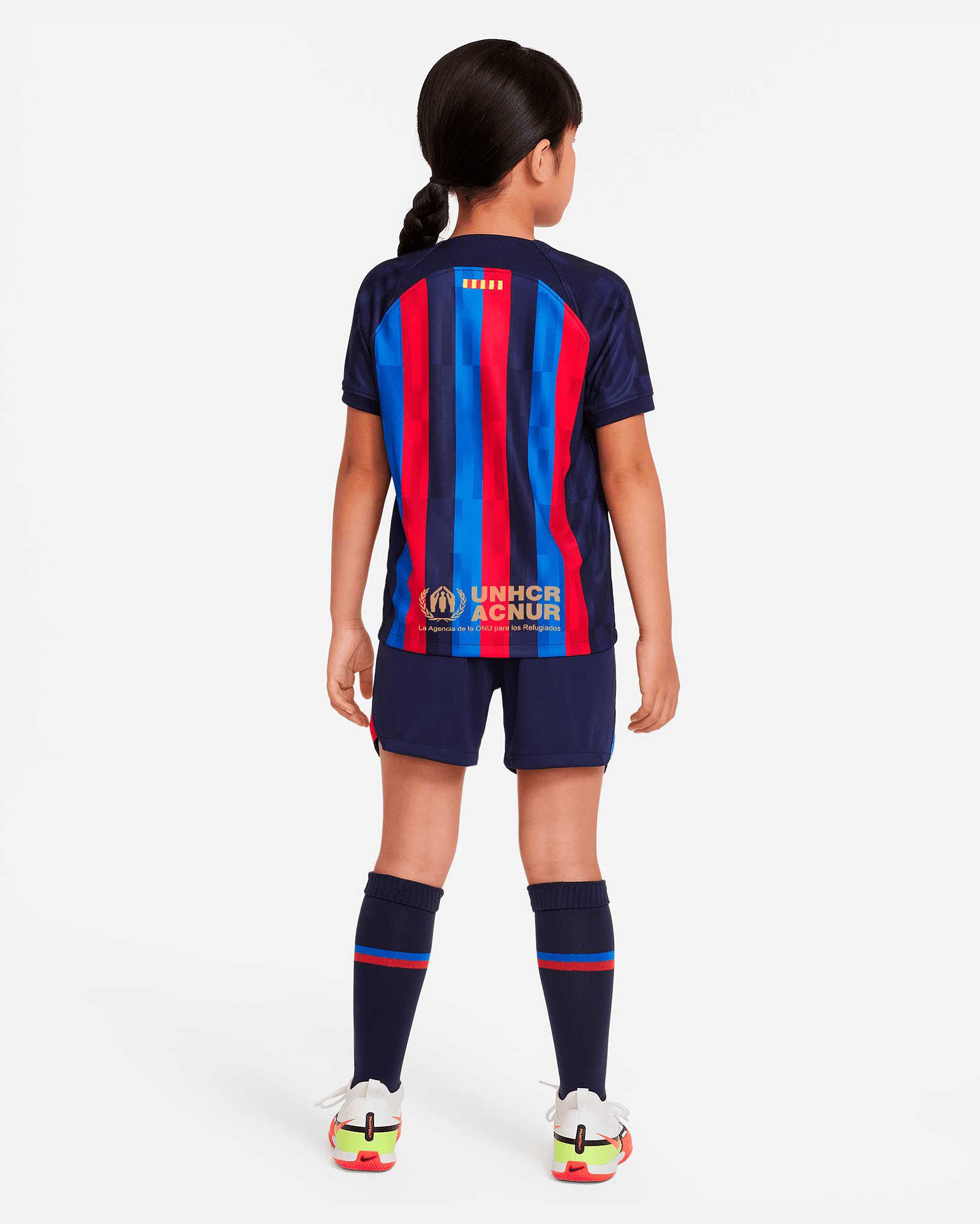 Conjunto 1ª FC Barcelona 2022/2023 - Fútbol Factory