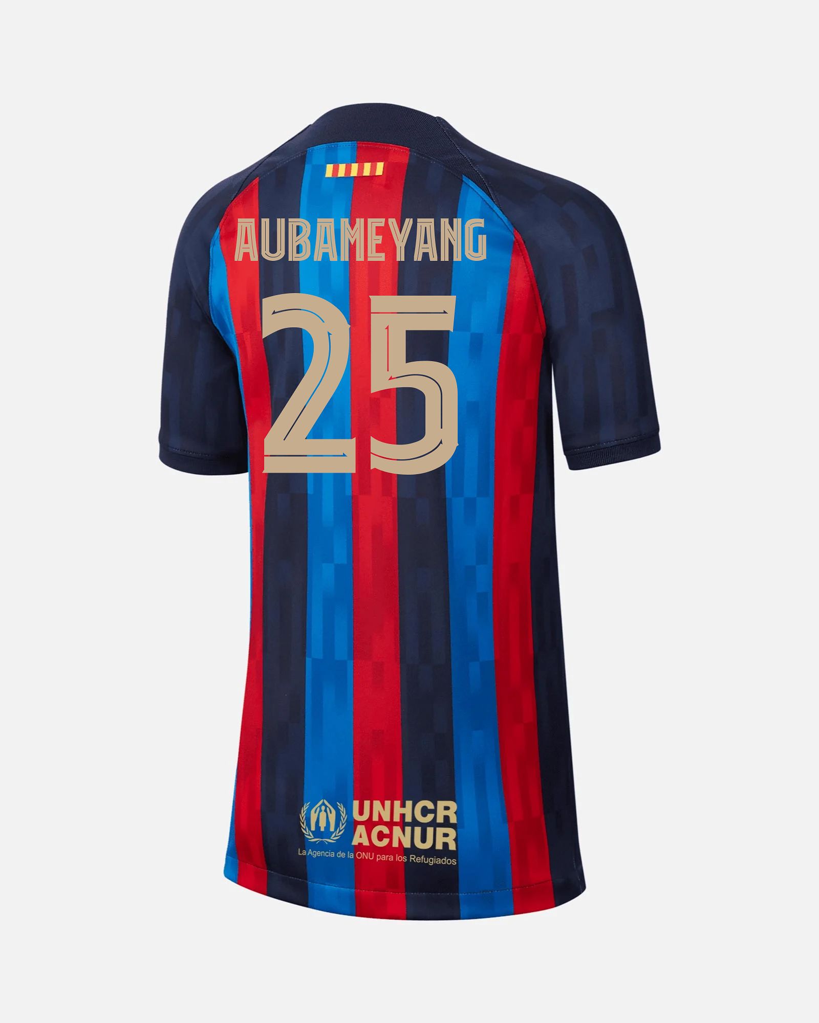 Camiseta 1ª FC Barcelona 2022/2023 Aubameyang - Fútbol Factory