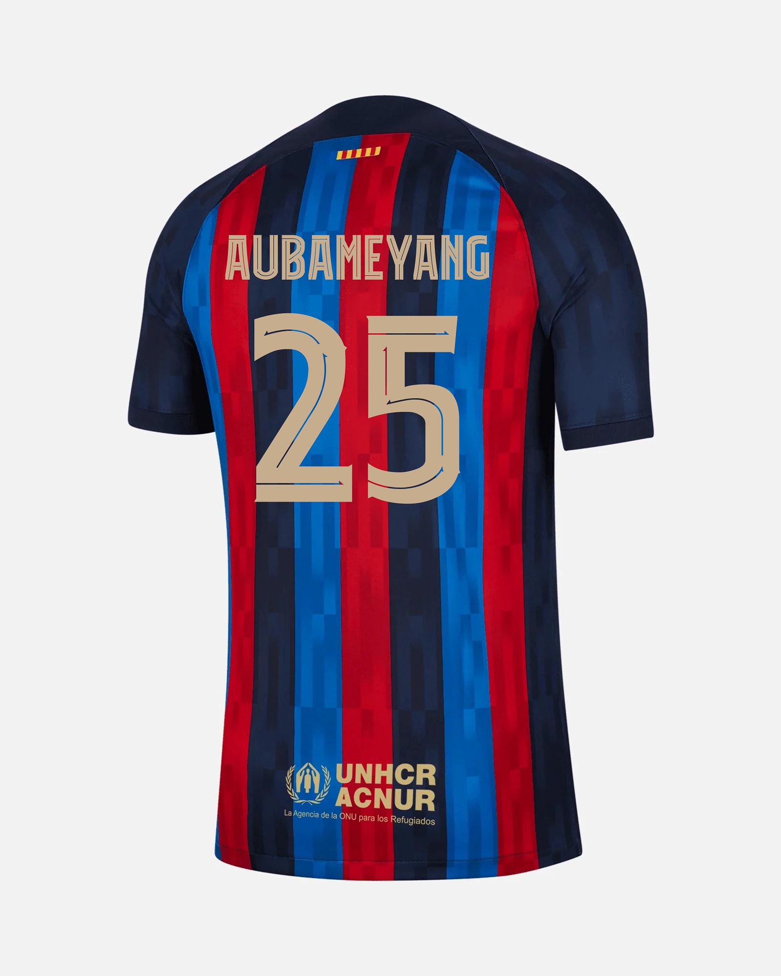 Camiseta 1ª FC Barcelona 2022/2023 Aubameyang - Fútbol Factory