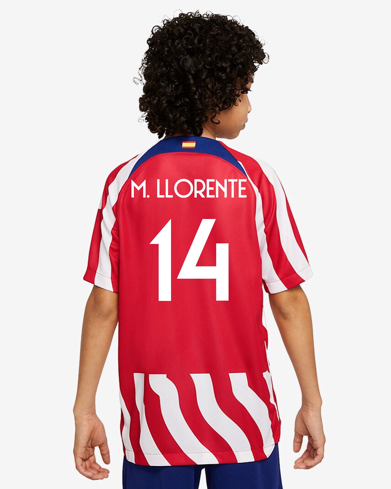 Camiseta 1ª Atlético de Madrid 2022/2023 M. Llorente - Fútbol Factory