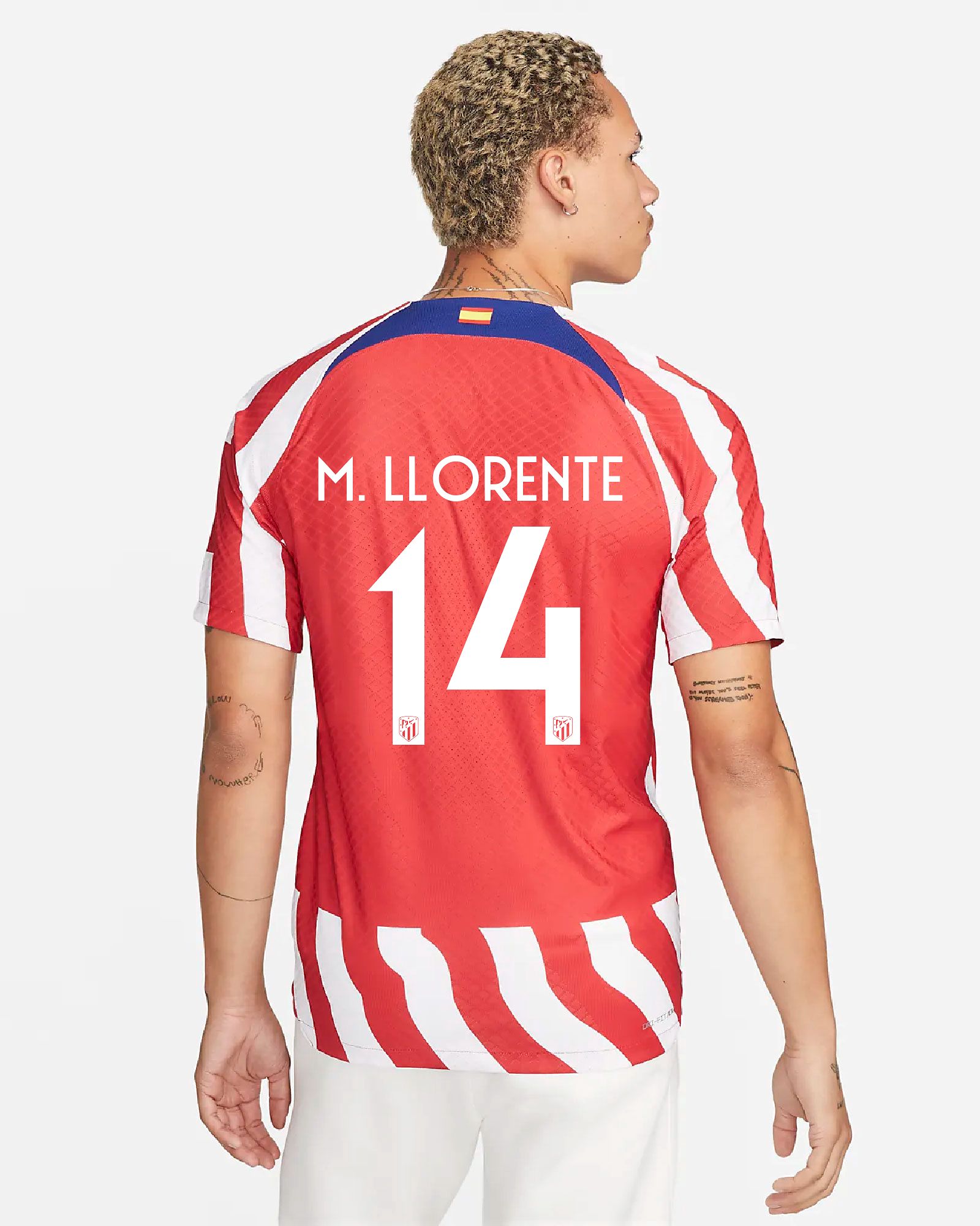 Camiseta 1ª Atlético de Madrid 2022/2023 Match M. Llorente - Fútbol Factory