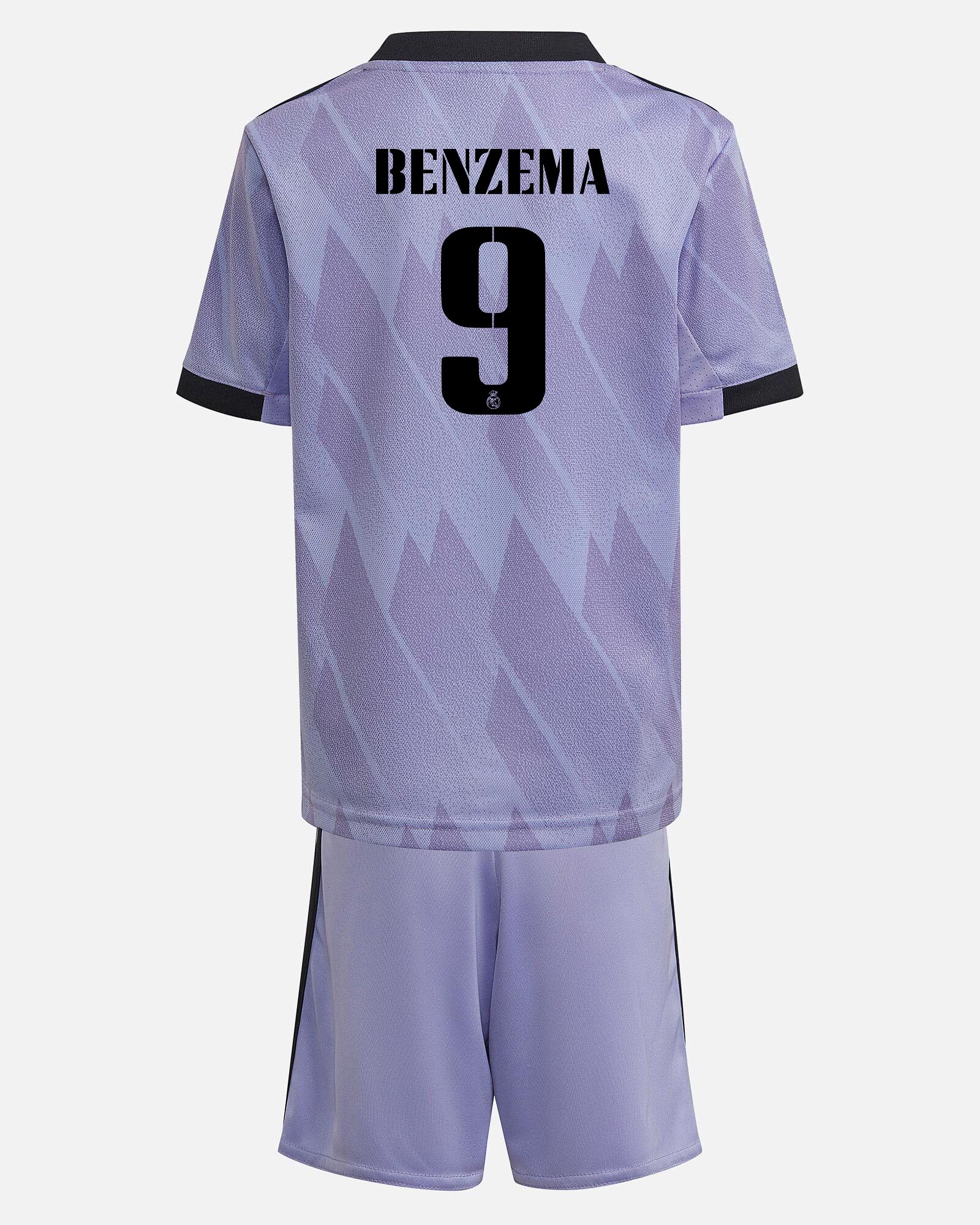 Miniconjunto 2ª Real Madrid 2022/2023 Benzema - Fútbol Factory