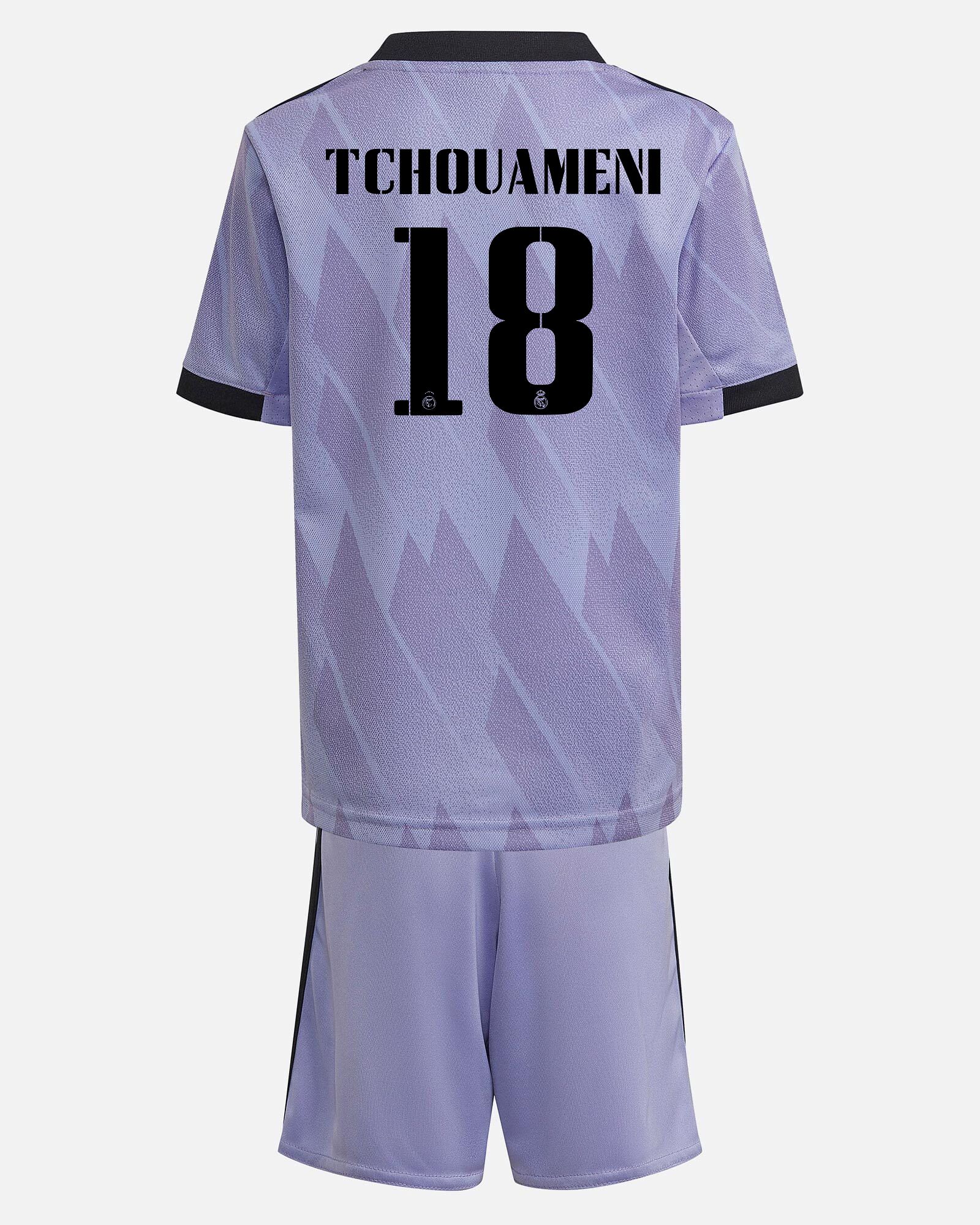 Miniconjunto 2ª Real Madrid 2022/2023 Tchouameni - Fútbol Factory